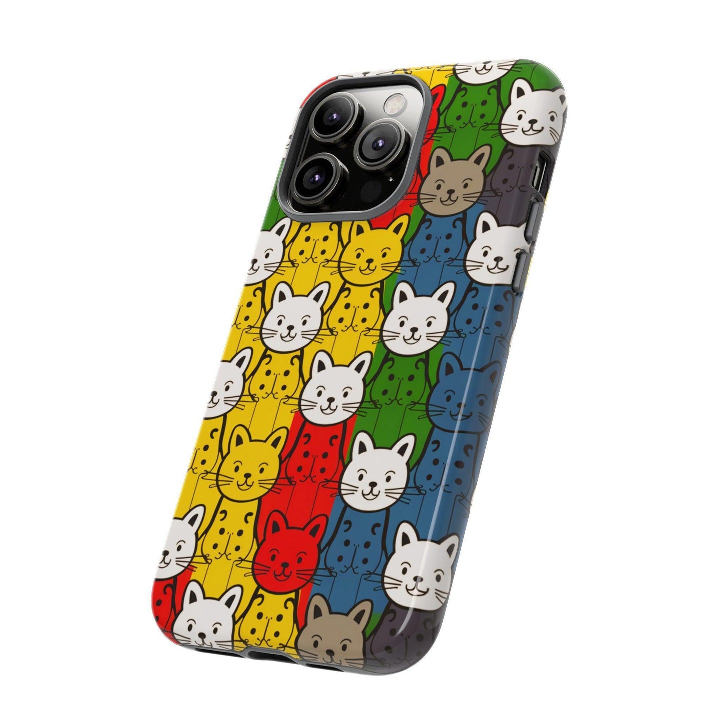 Cat Lovers Collection Tough Cellphone Case - Cosmic Creations by Karen