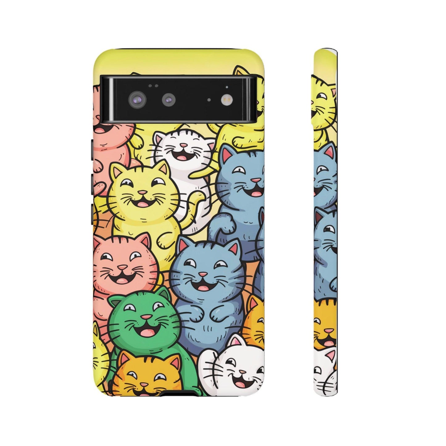 Cat Lovers Collection Tough Cellphone Case - Cosmic Creations by Karen