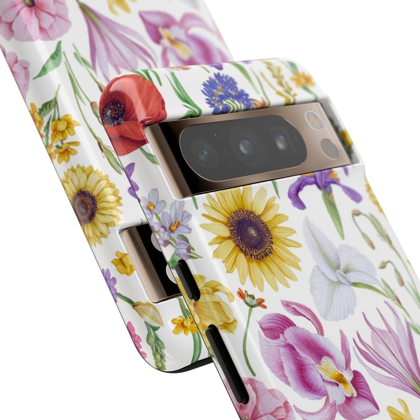 Tough Cellphone Case :" Eclectic Elegance Phone Case Collection" ( Floral patterns)