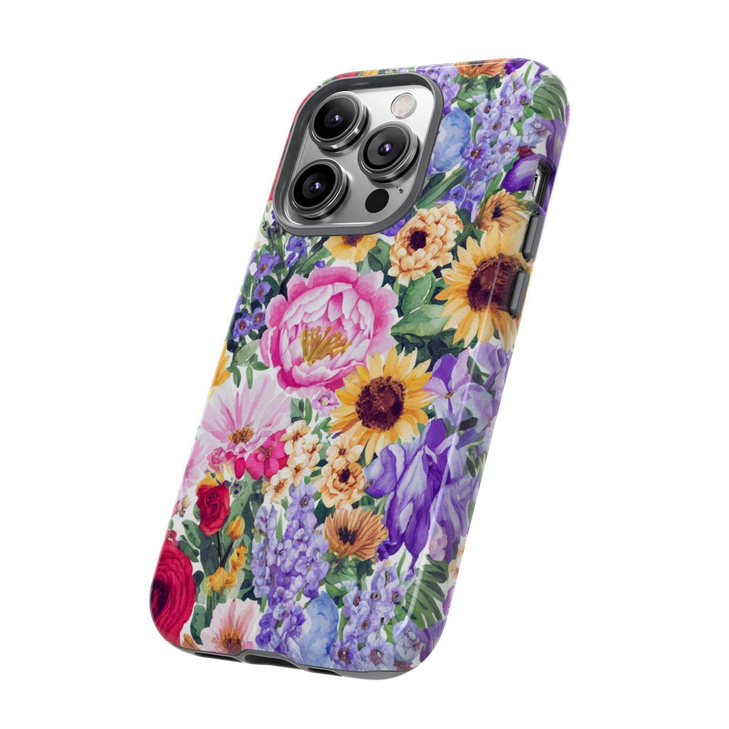 Tough Cellphone Case :" Eclectic Elegance Phone Case Collection" ( Floral patterns)