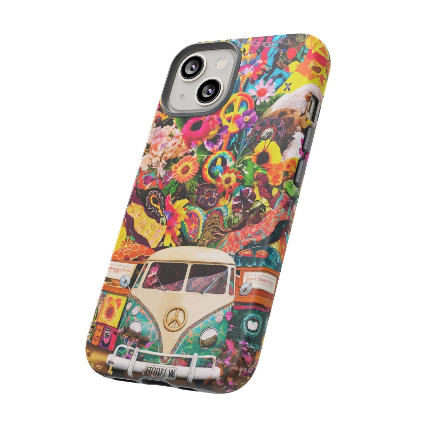 Tough Phone Case :" Eclectic Elegance Phone Case Collection" ( Hippie Style patterns)