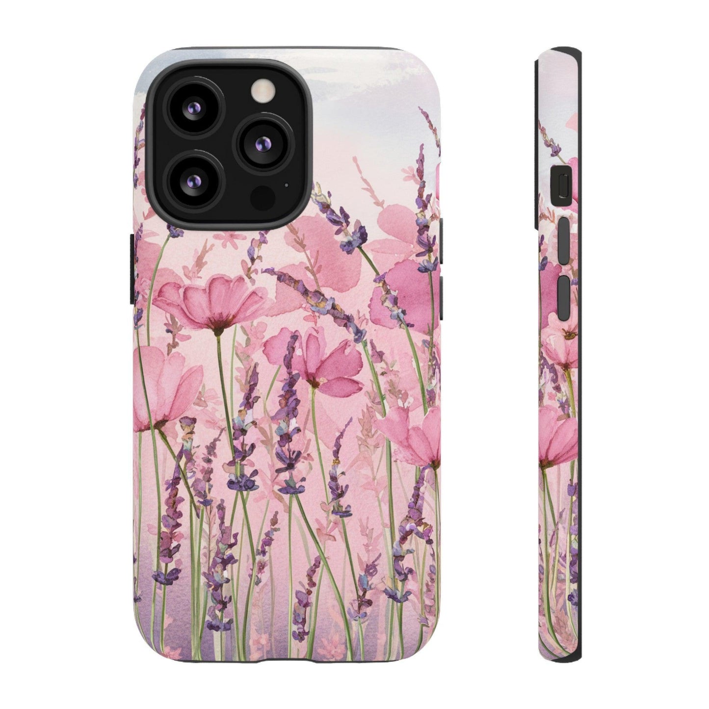 Tough Cellphone Case :" Eclectic Elegance Phone Case Collection" ( Floral patterns)