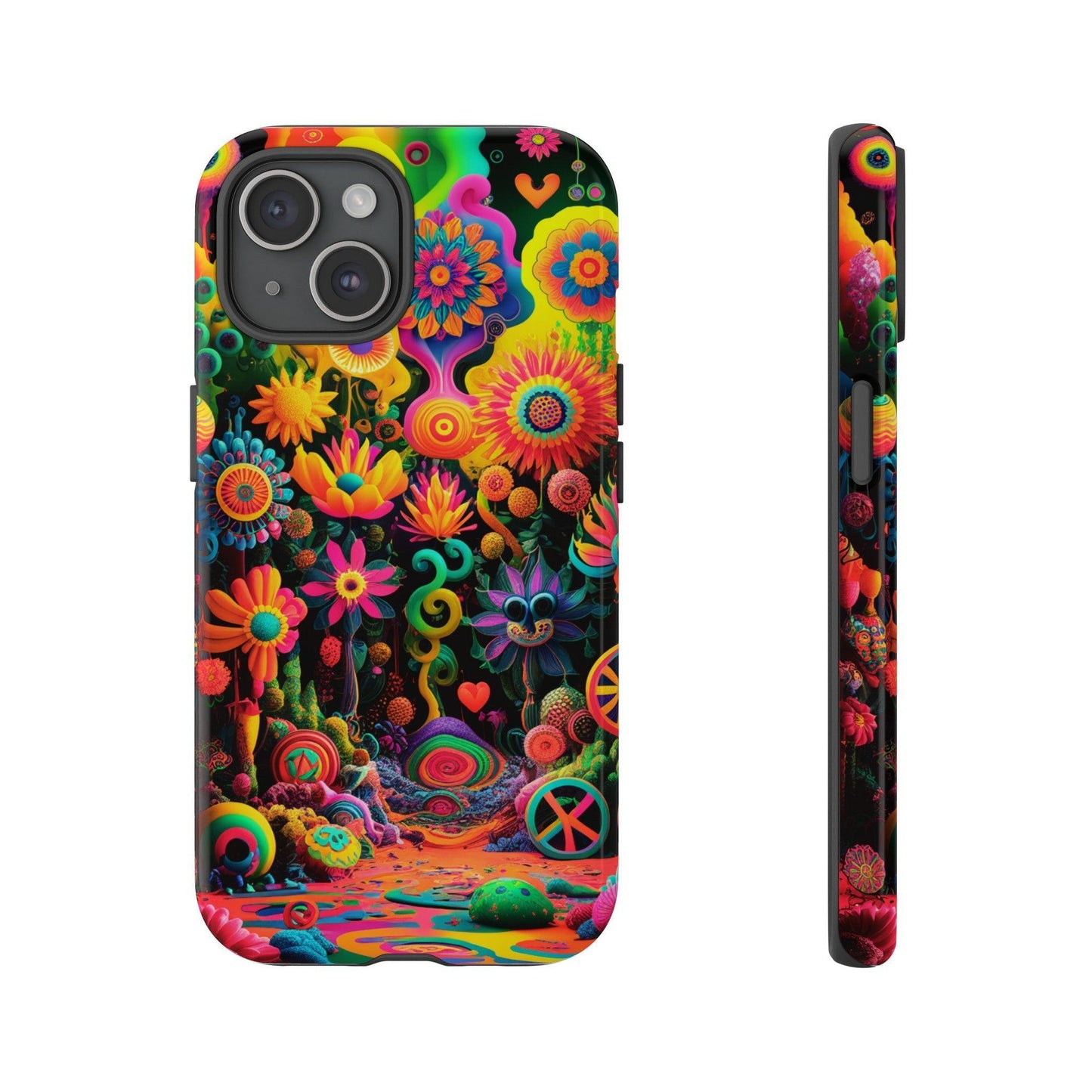 Tough Phone Case :" Eclectic Elegance Phone Case Collection" ( Hippie Style patterns)