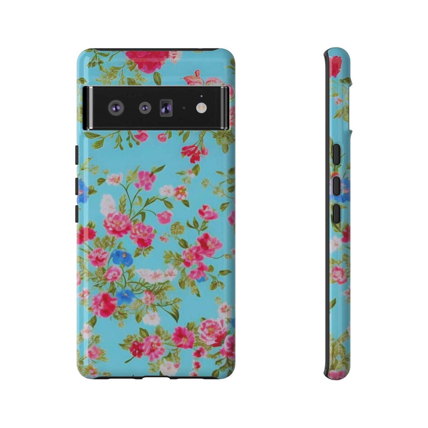 Tough Cellphone Case :" Eclectic Elegance Phone Case Collection" ( Floral patterns)