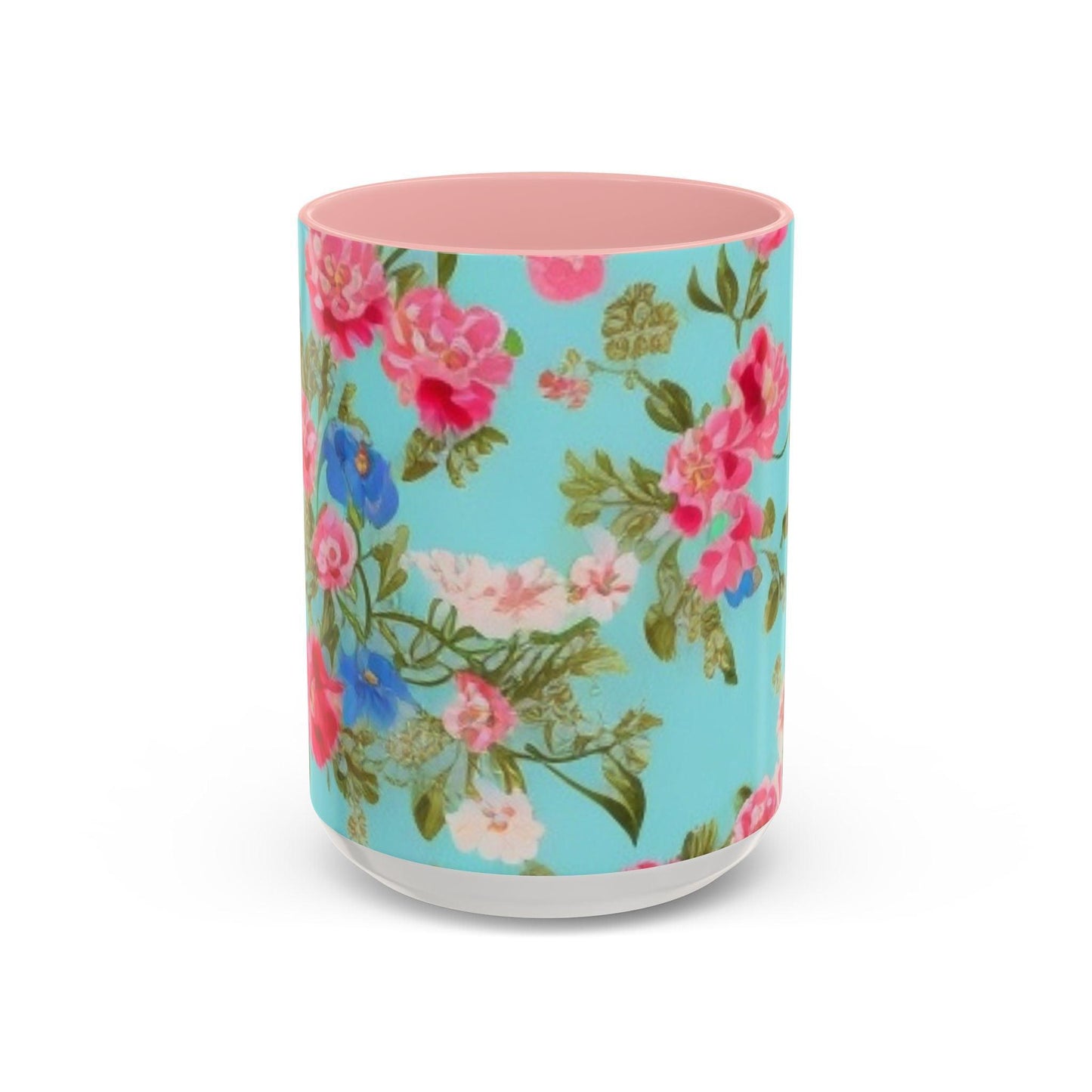 Coffee Mug with stunning floral motifs, the perfect gift for any occasion or celebration for friends, family, and colleagues. - Cosmic Creations by Karen