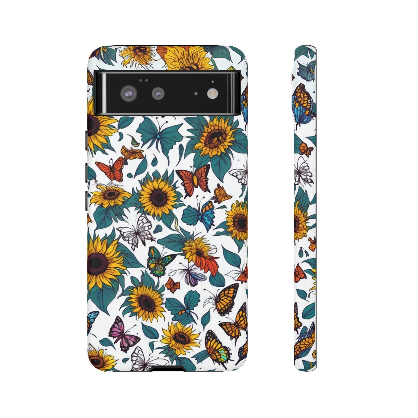 Tough Cellphone Case :" Eclectic Elegance Phone Case Collection" ( Floral patterns)