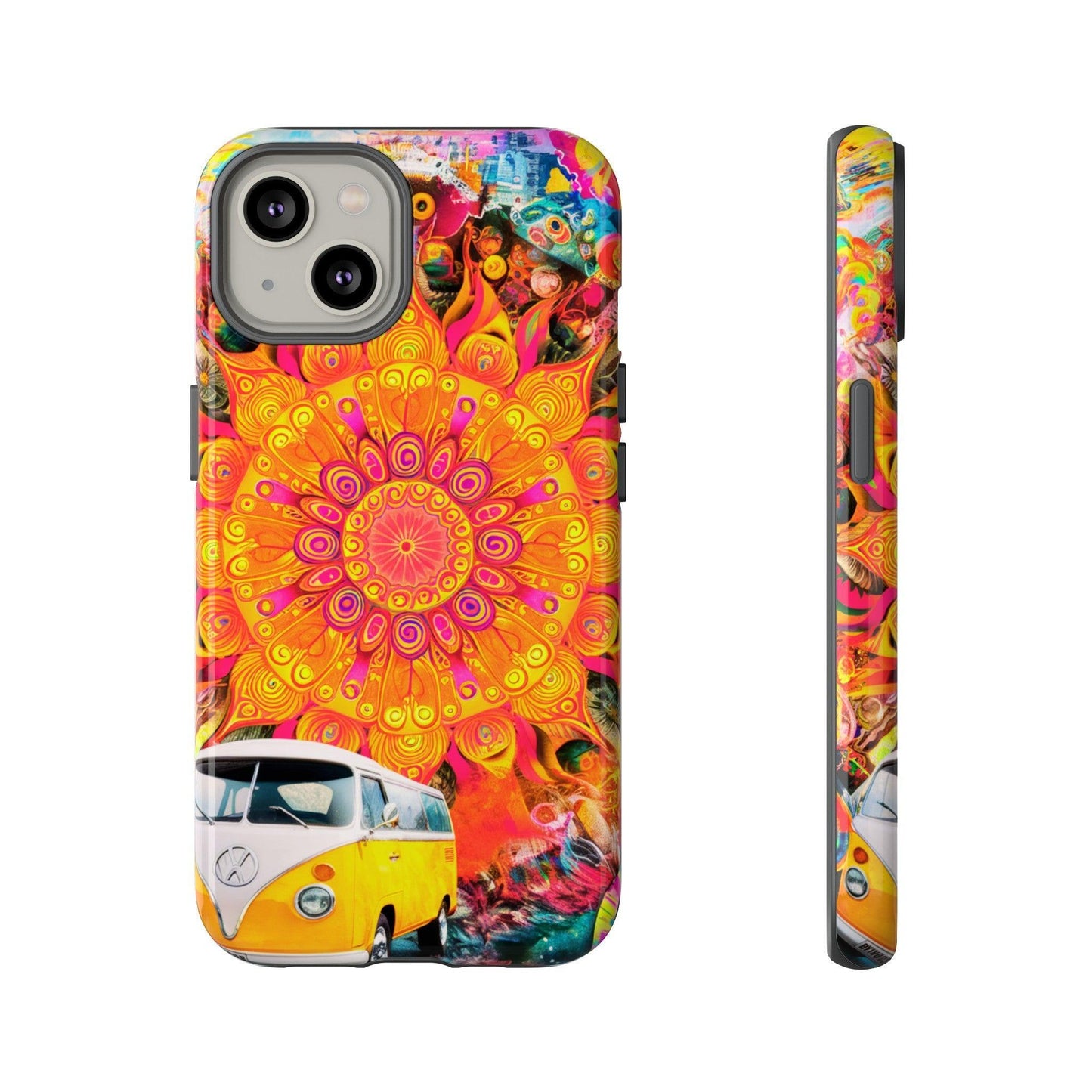 Tough Phone Case :" Eclectic Elegance Phone Case Collection" ( Hippie Style patterns)