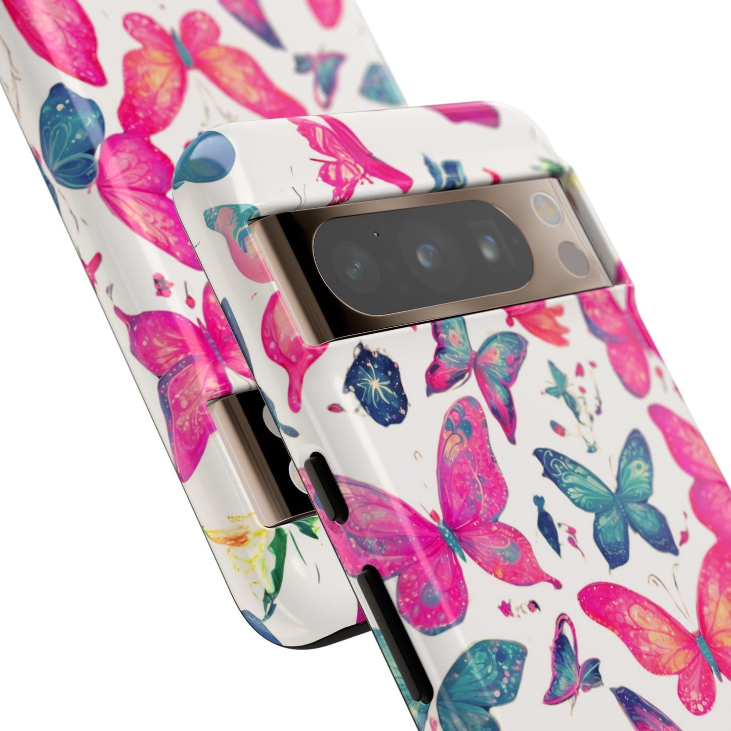 Tough Cellphone Case :" Eclectic Elegance Phone Case Collection" ( Hearts patterns)