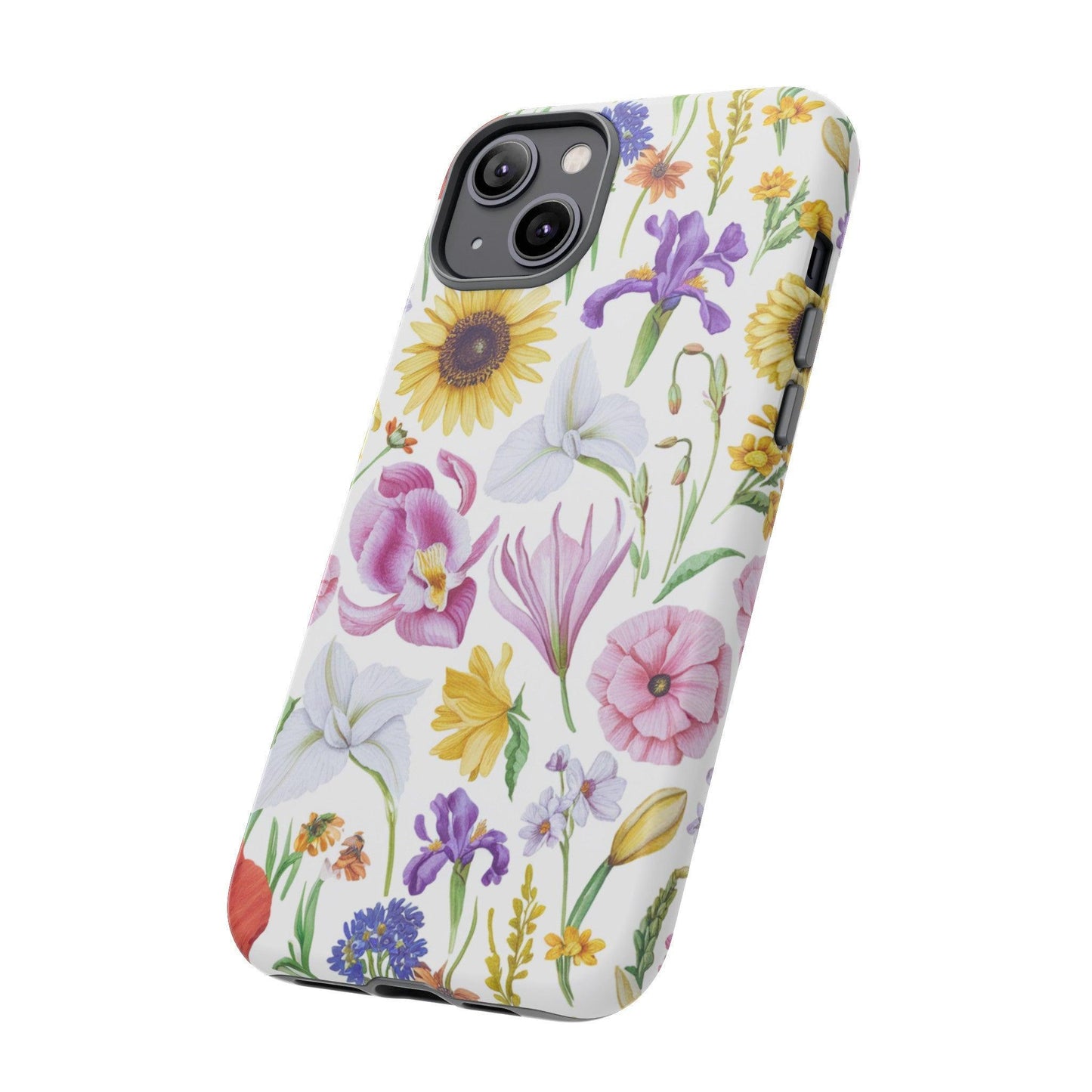 Tough Cellphone Case :" Eclectic Elegance Phone Case Collection" ( Floral patterns)