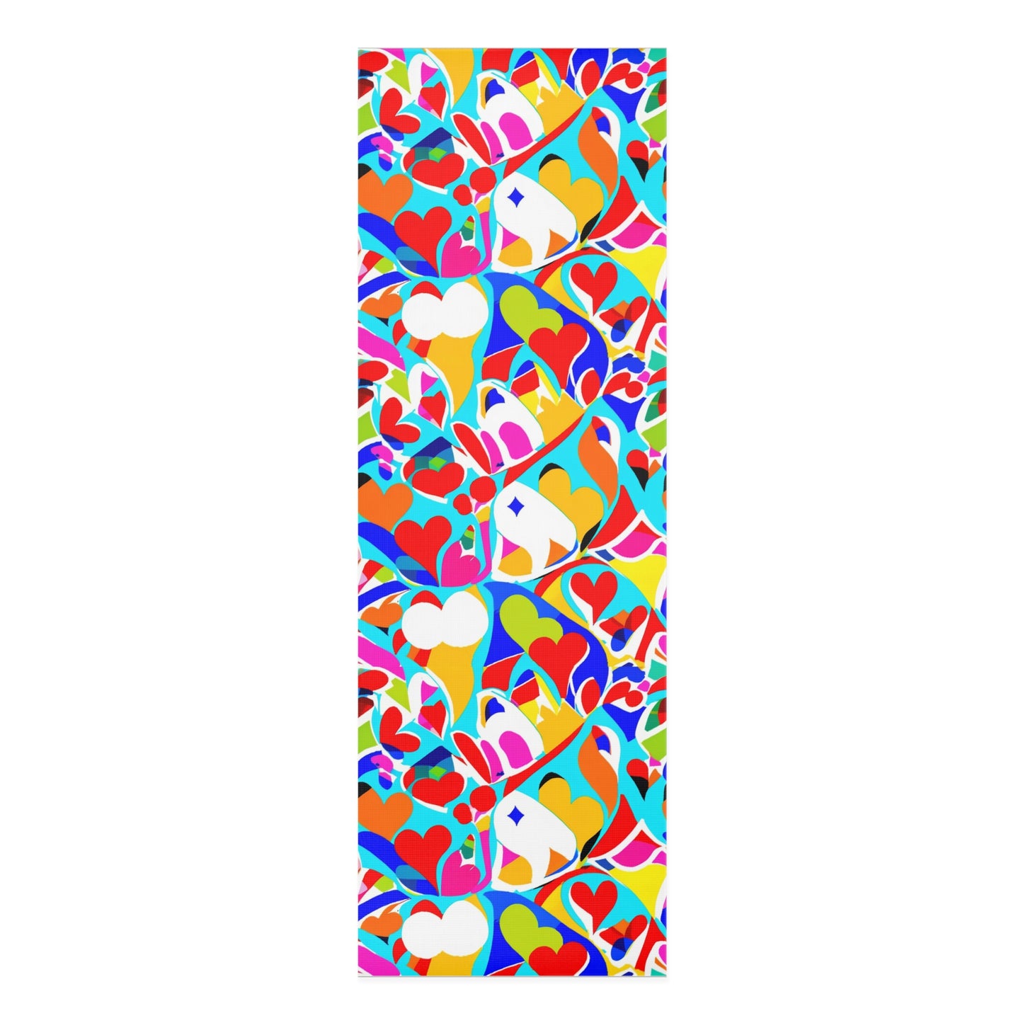 Abstract Colorful Design Foam Yoga Mat