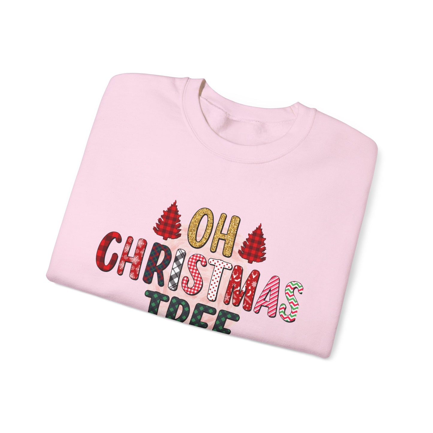 Christmas Tree Design  Unisex Crewneck Sweatshirt