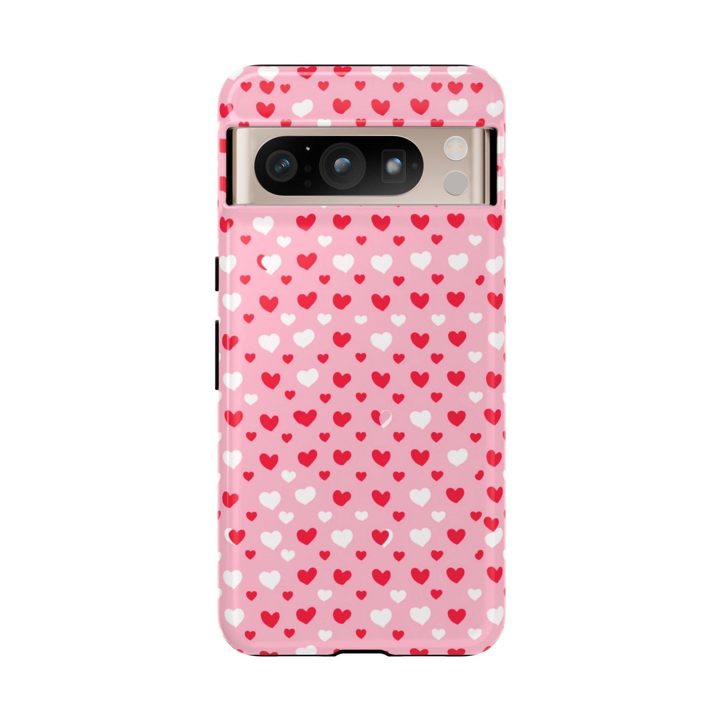 Tough Phone Case :" Eclectic Elegance Phone Case Collection" ( Hearts patterns)