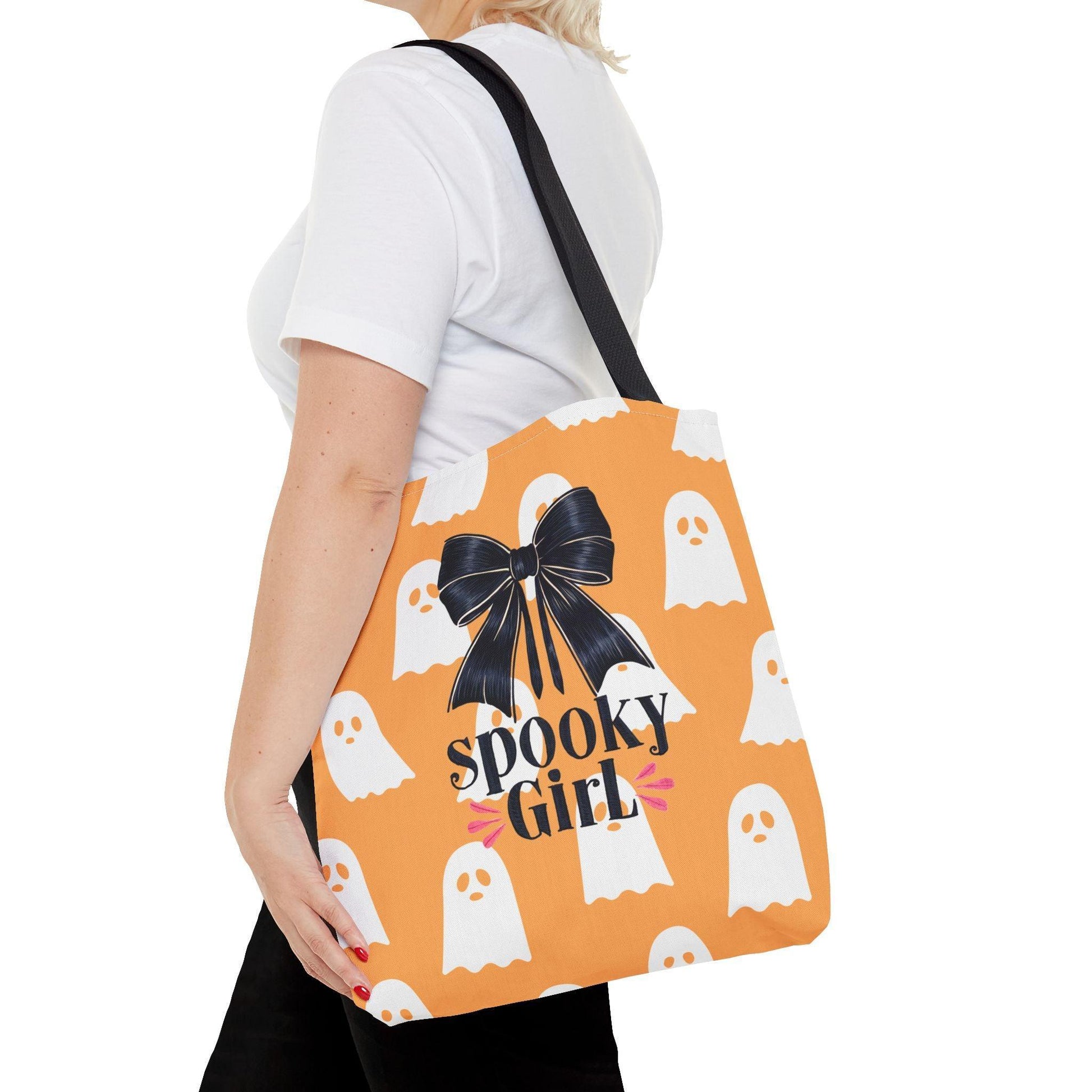 Spooky Girl Ghost Tote Bag - Cosmic Creations by Karen