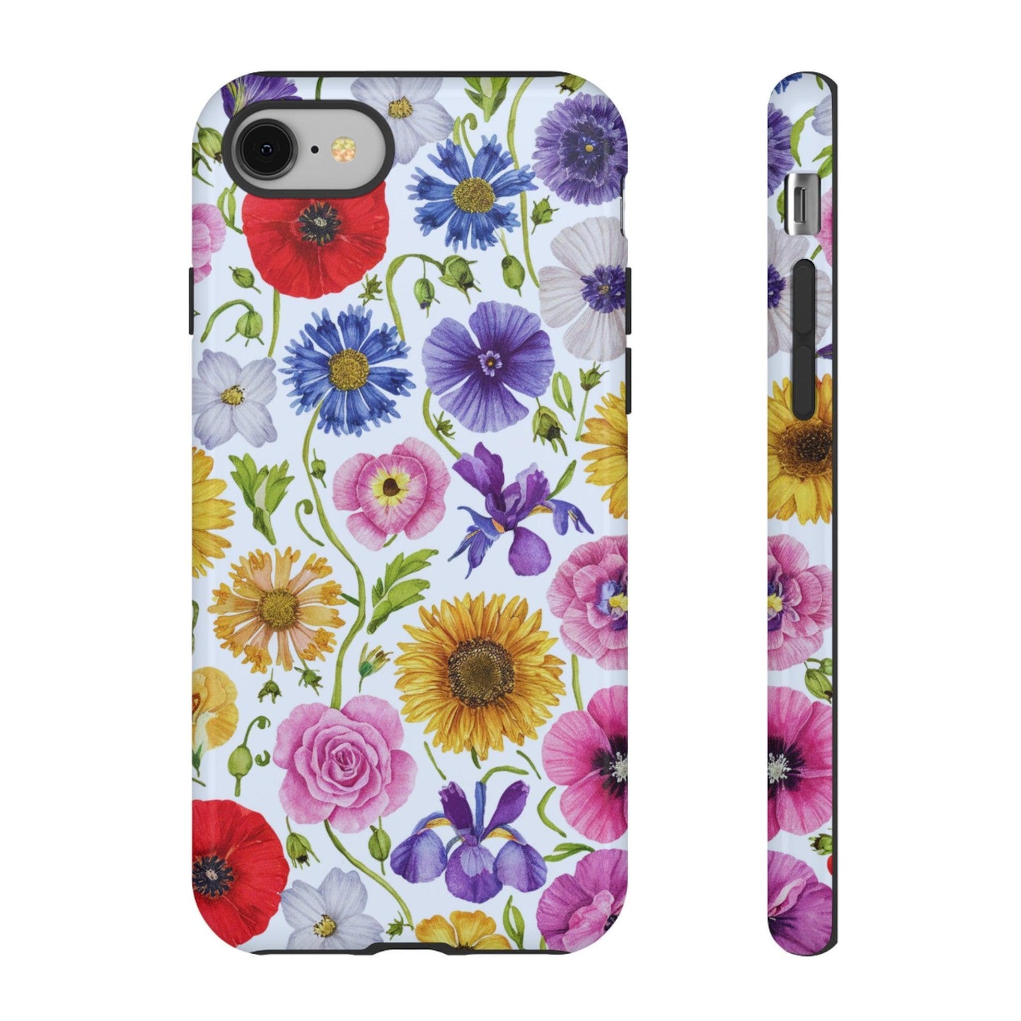 Tough Cellphone Case :" Eclectic Elegance Phone Case Collection" ( Floral patterns)