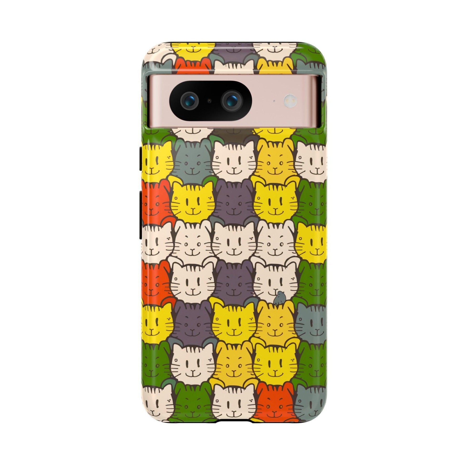 Cat Lovers Collection Tough Cellphone Case - Cosmic Creations by Karen