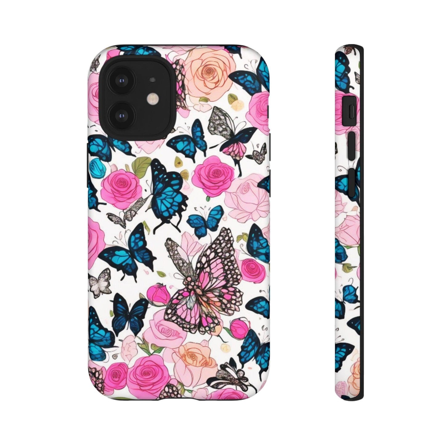 Tough Cellphone Case :" Eclectic Elegance Phone Case Collection" ( Floral patterns)