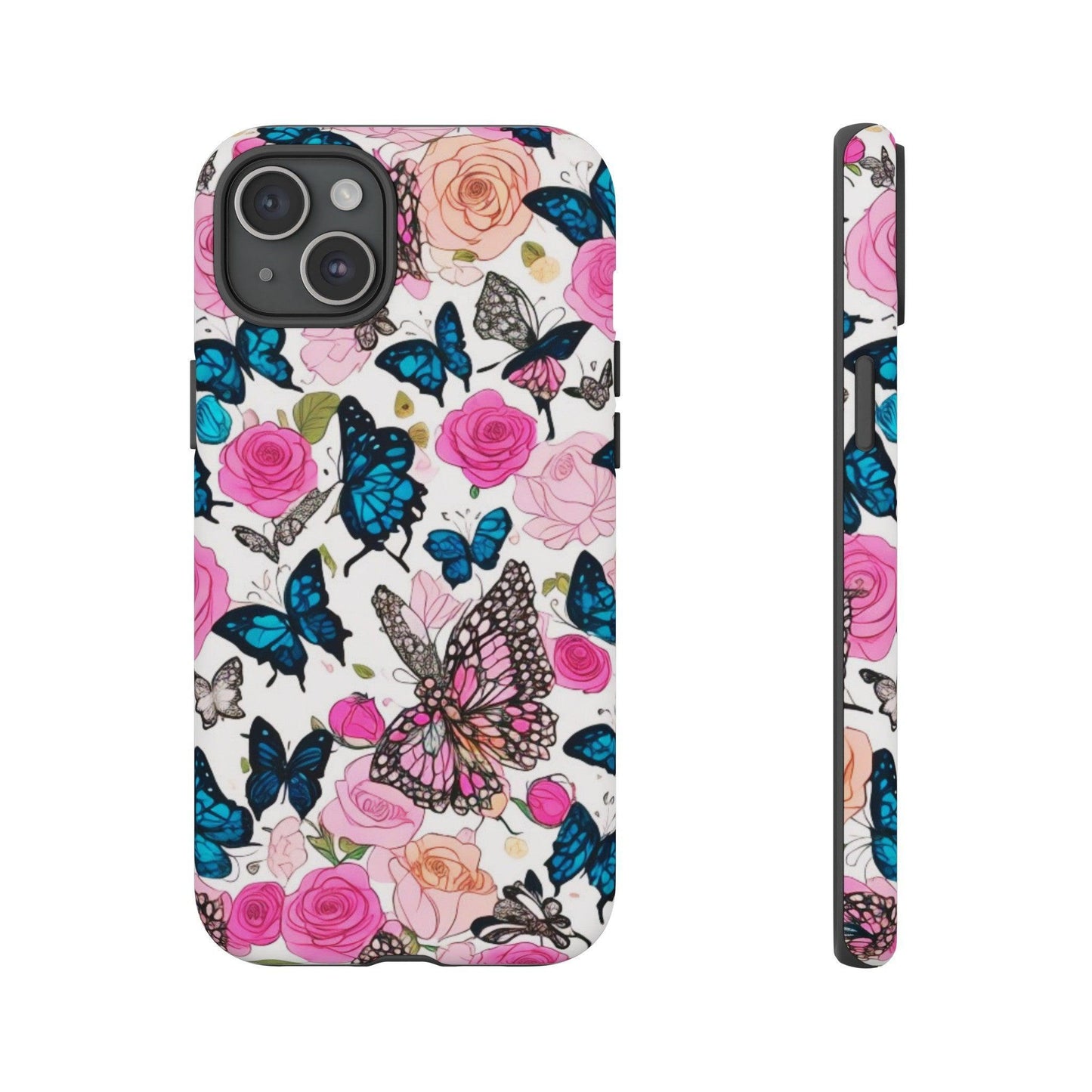 Tough Cellphone Case :" Eclectic Elegance Phone Case Collection" ( Floral patterns)