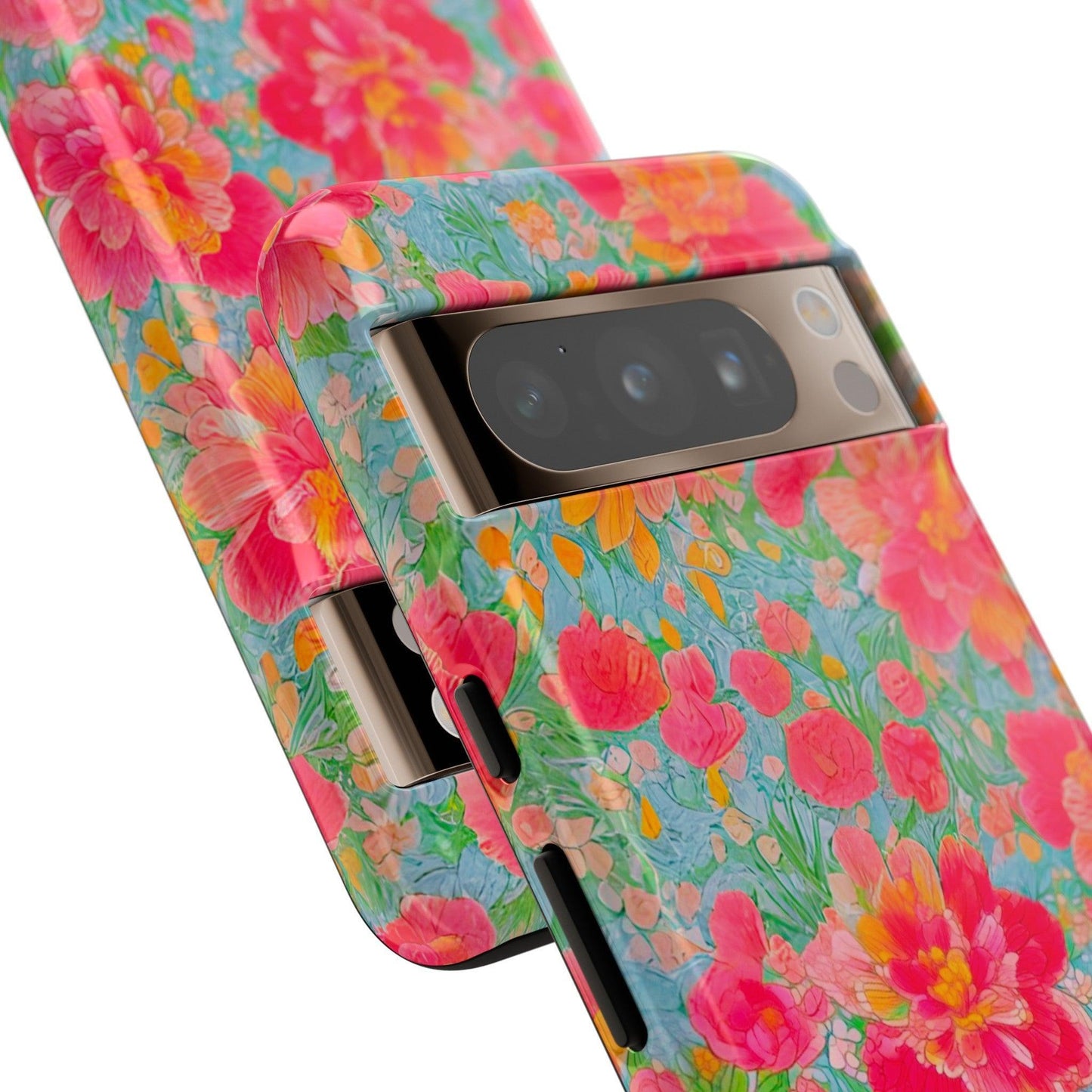 Tough Cellphone Case :" Eclectic Elegance Phone Case Collection" ( Floral patterns)