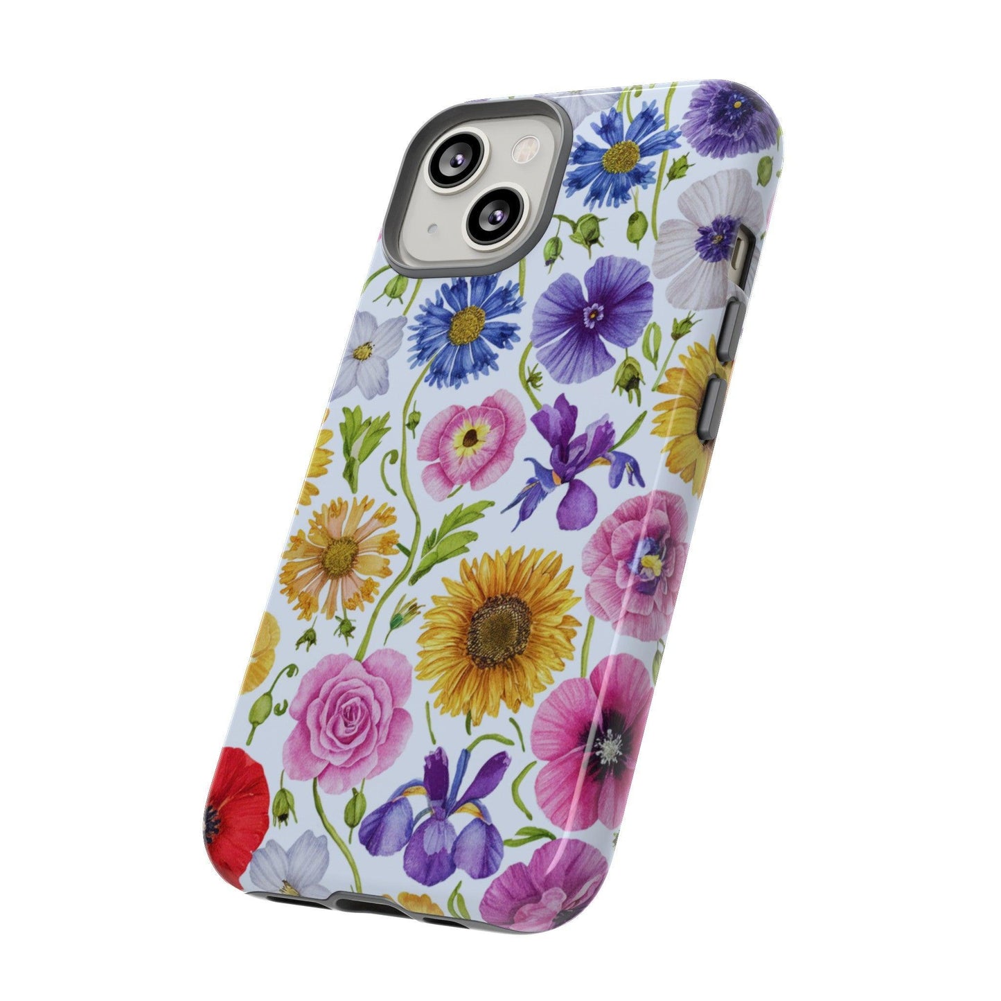 Tough Cellphone Case :" Eclectic Elegance Phone Case Collection" ( Floral patterns)