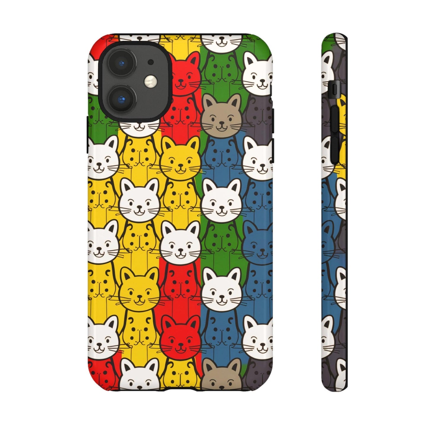 Cat Lovers Collection Tough Cellphone Case - Cosmic Creations by Karen