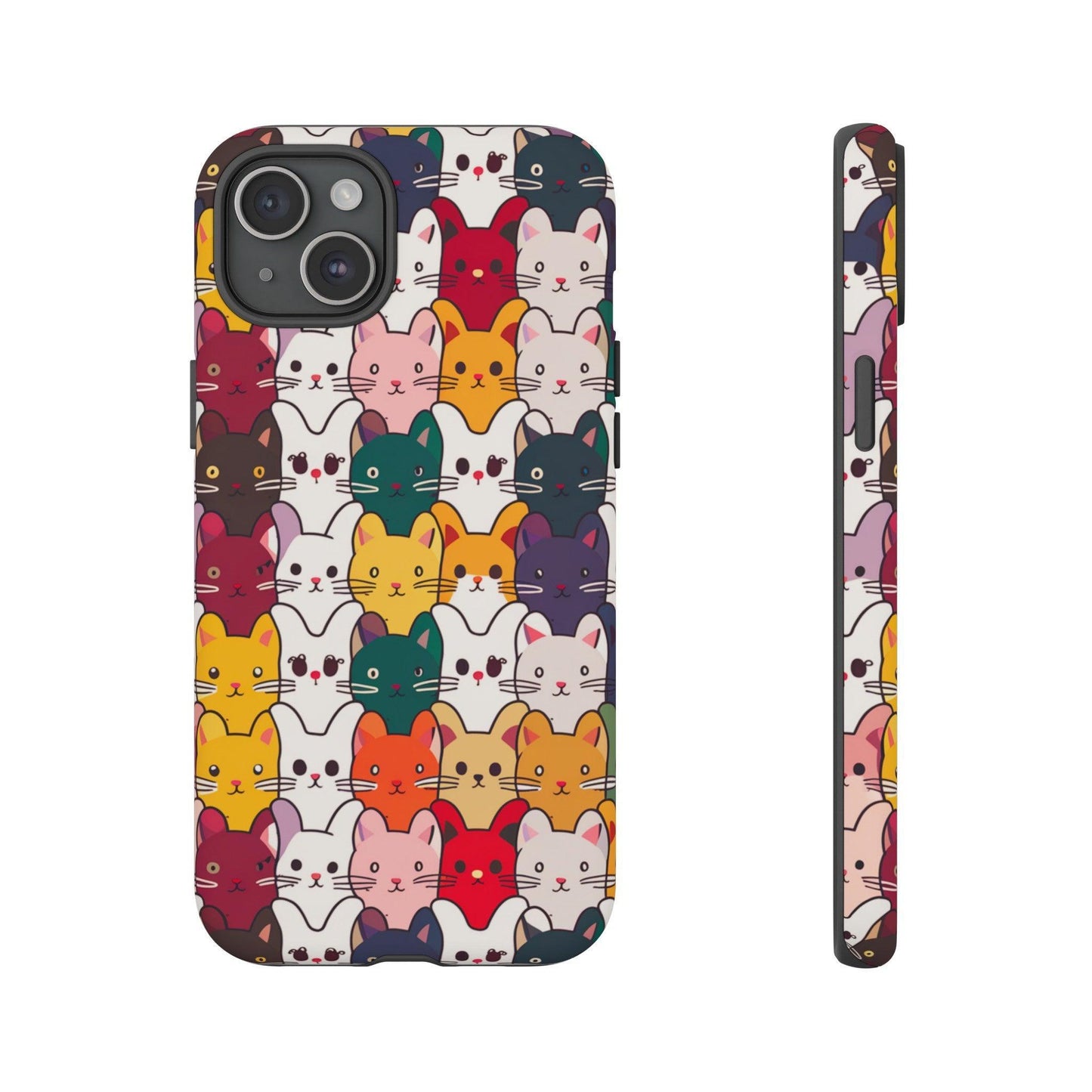 Cat Lovers Collection Tough Cellphone Case - Cosmic Creations by Karen