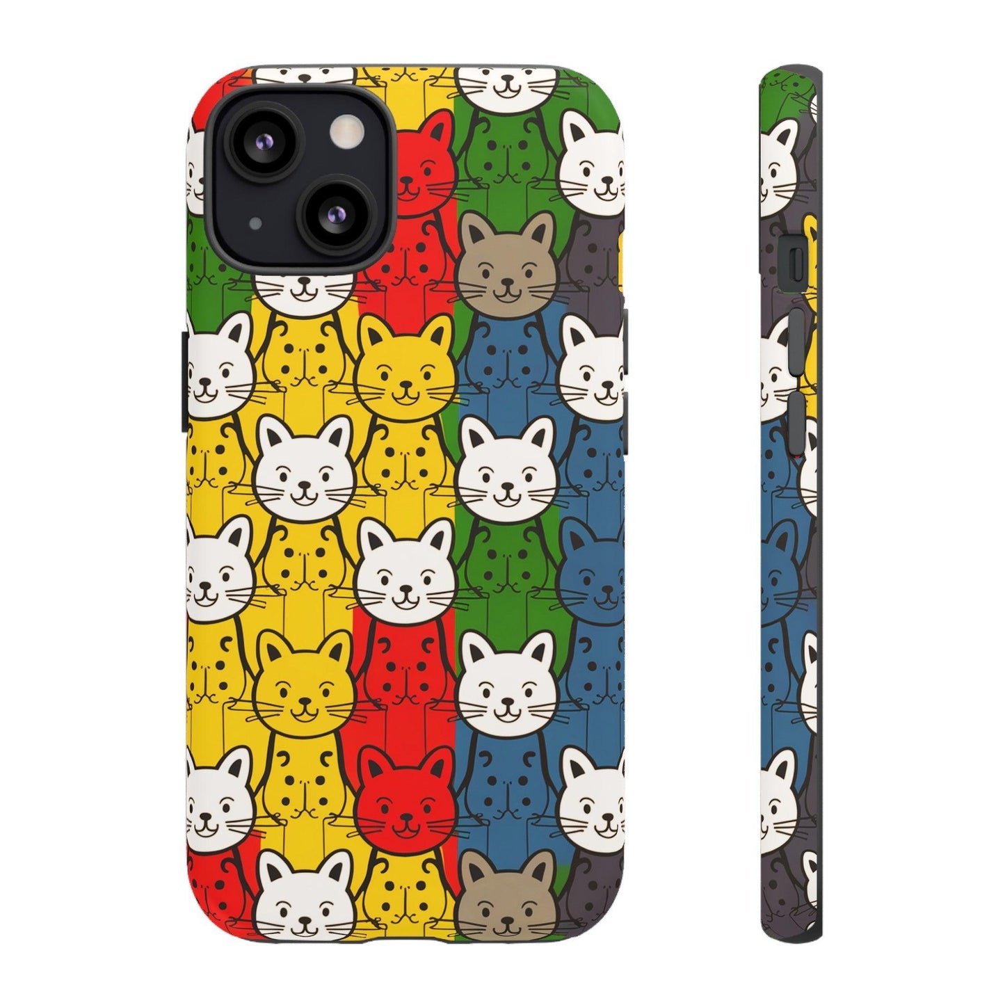 Cat Lovers Collection Tough Cellphone Case - Cosmic Creations by Karen