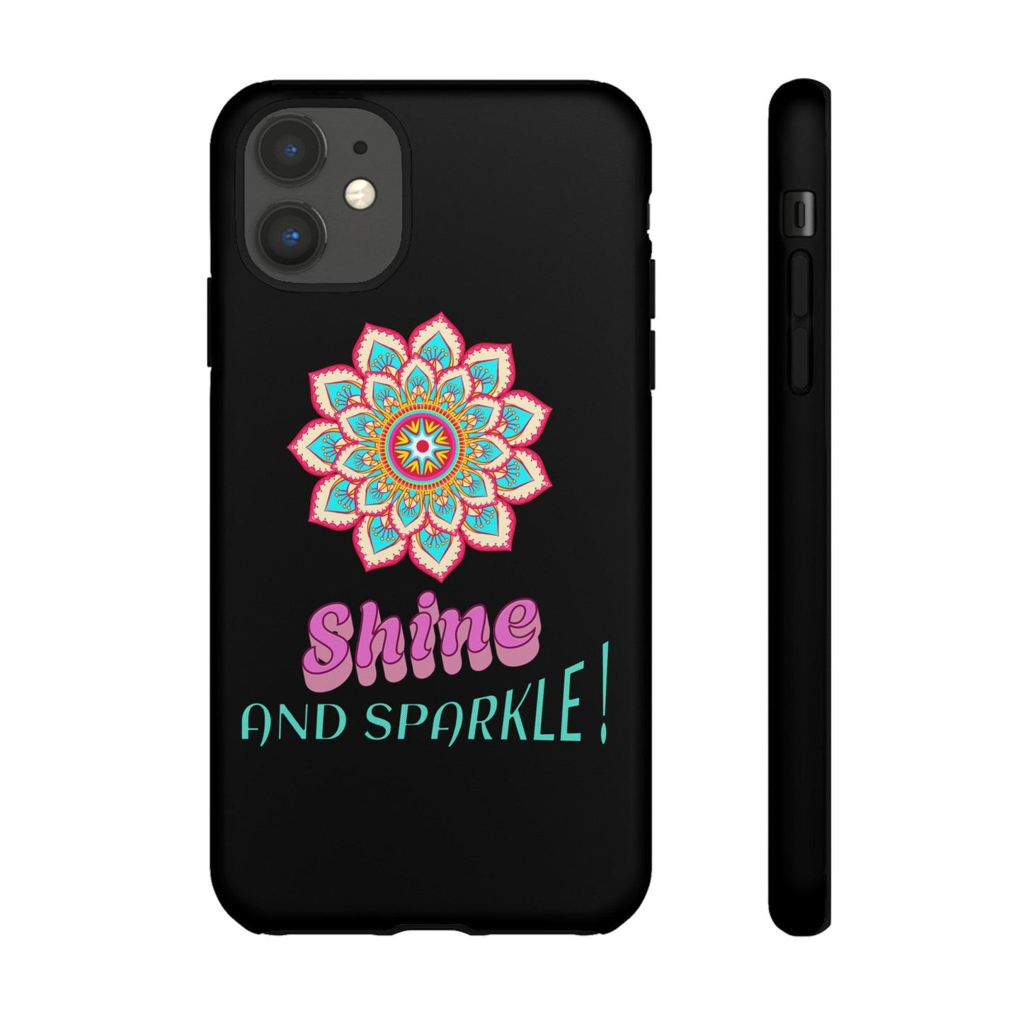 GlitterGuard iPhone Tough Case | Ideal for everyday use, travel, and as a trendy gift for tech enthusiasts, teens, and fashion-forward individuals. - Cosmic Creations by Karen