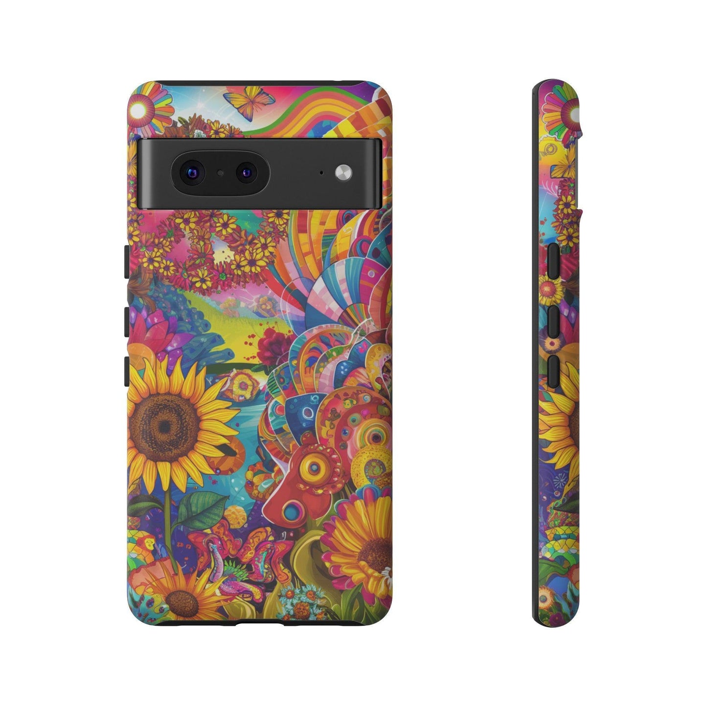 Tough Phone Case :" Eclectic Elegance Phone Case Collection" ( Hippie Style patterns)