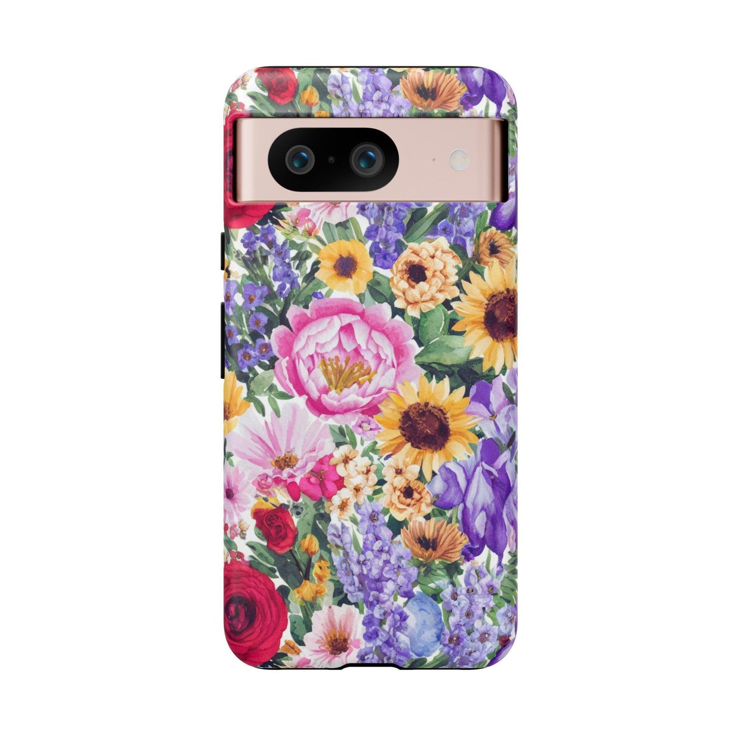 Tough Cellphone Case :" Eclectic Elegance Phone Case Collection" ( Floral patterns)