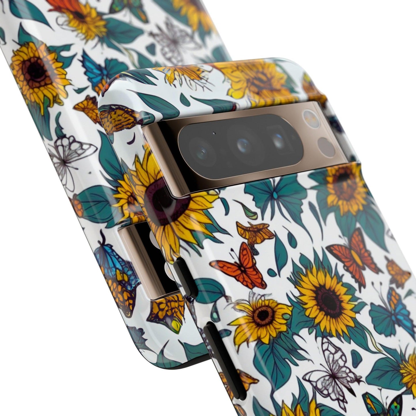 Tough Cellphone Case :" Eclectic Elegance Phone Case Collection" ( Floral patterns)