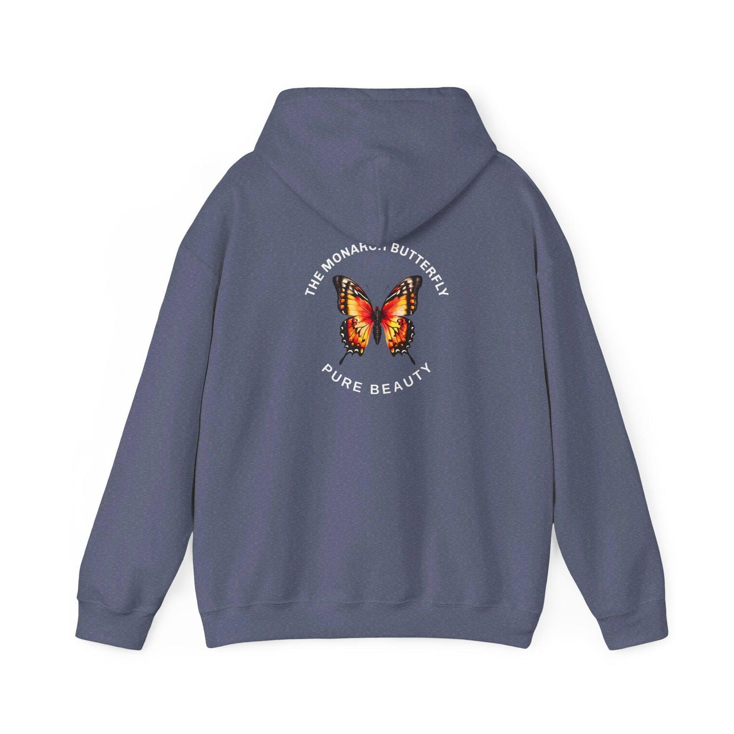 Unisex Heavy Blend™ Hooded Sweatshirt:"The Monarch butterfly Collection"