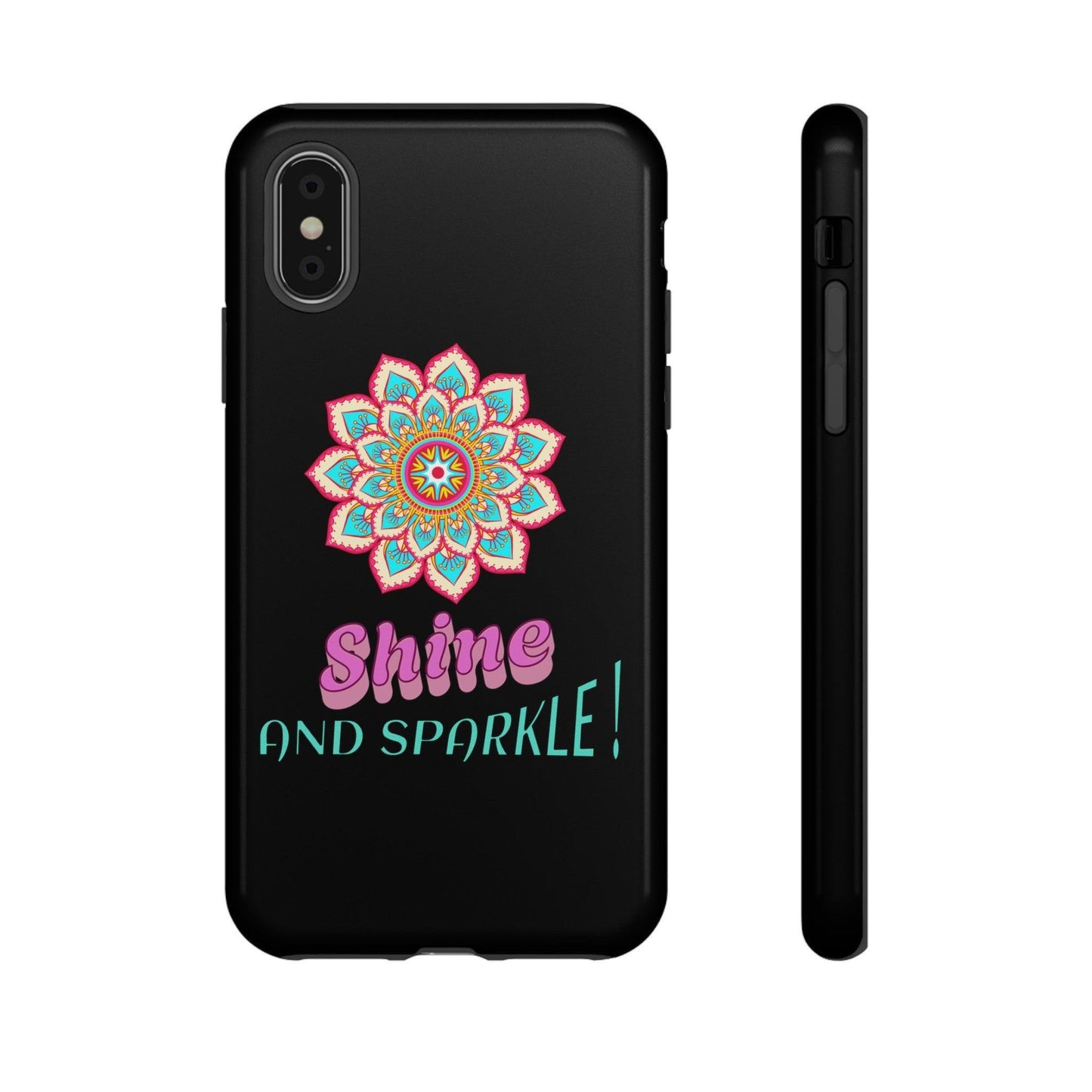 GlitterGuard iPhone Tough Case | Ideal for everyday use, travel, and as a trendy gift for tech enthusiasts, teens, and fashion-forward individuals. - Cosmic Creations by Karen