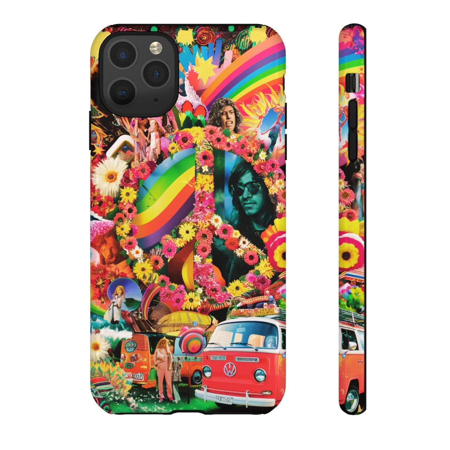 Tough Phone Case :" Eclectic Elegance Phone Case Collection" ( Hippie Style patterns)