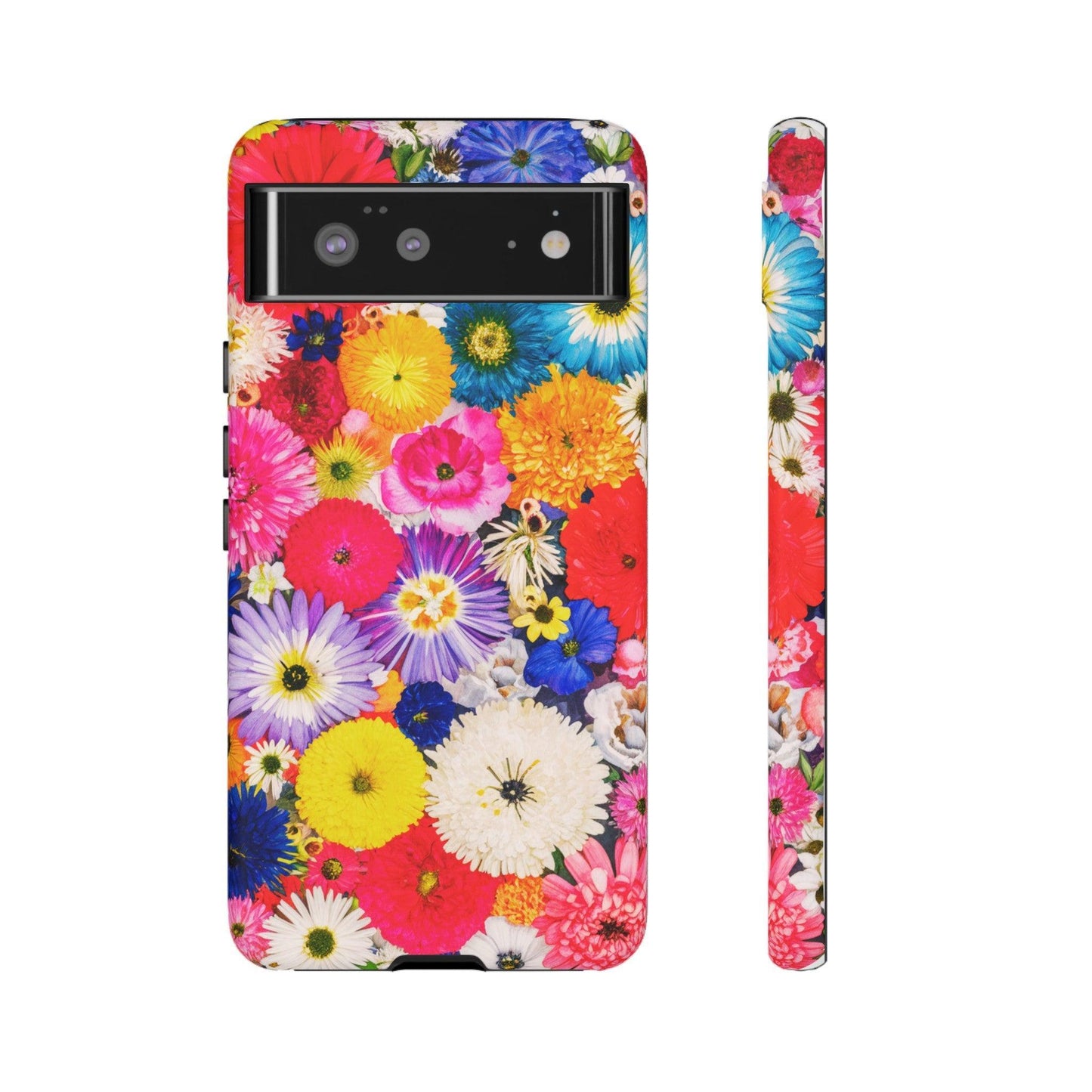 Tough Cellphone Case :" Eclectic Elegance Phone Case Collection" ( Floral patterns)