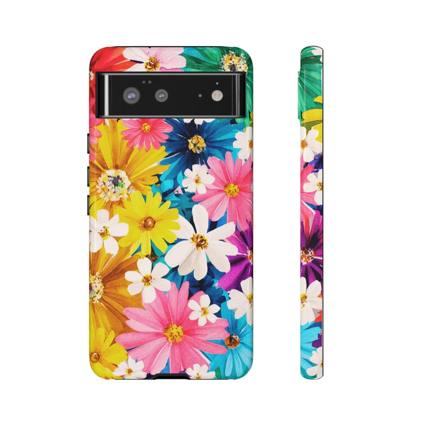 Tough Cellphone Case :" Eclectic Elegance Phone Case Collection" ( Floral patterns)