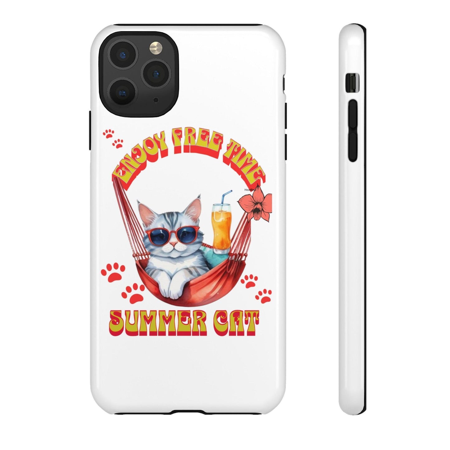 Cat Lovers Collection Tough Cellphone Case - Cosmic Creations by Karen