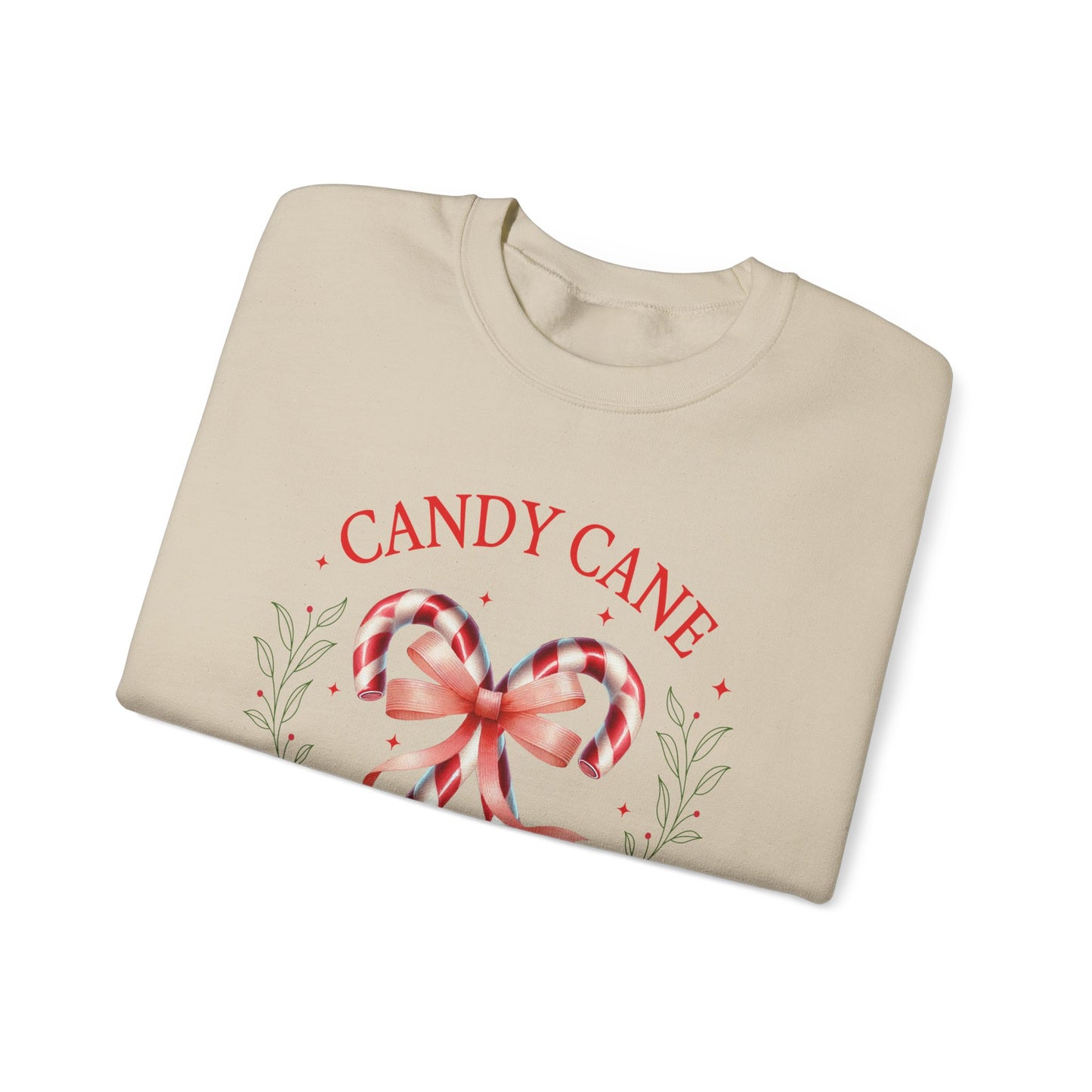 Christmas  Candy Cane Unisex Crewneck Sweatshirt