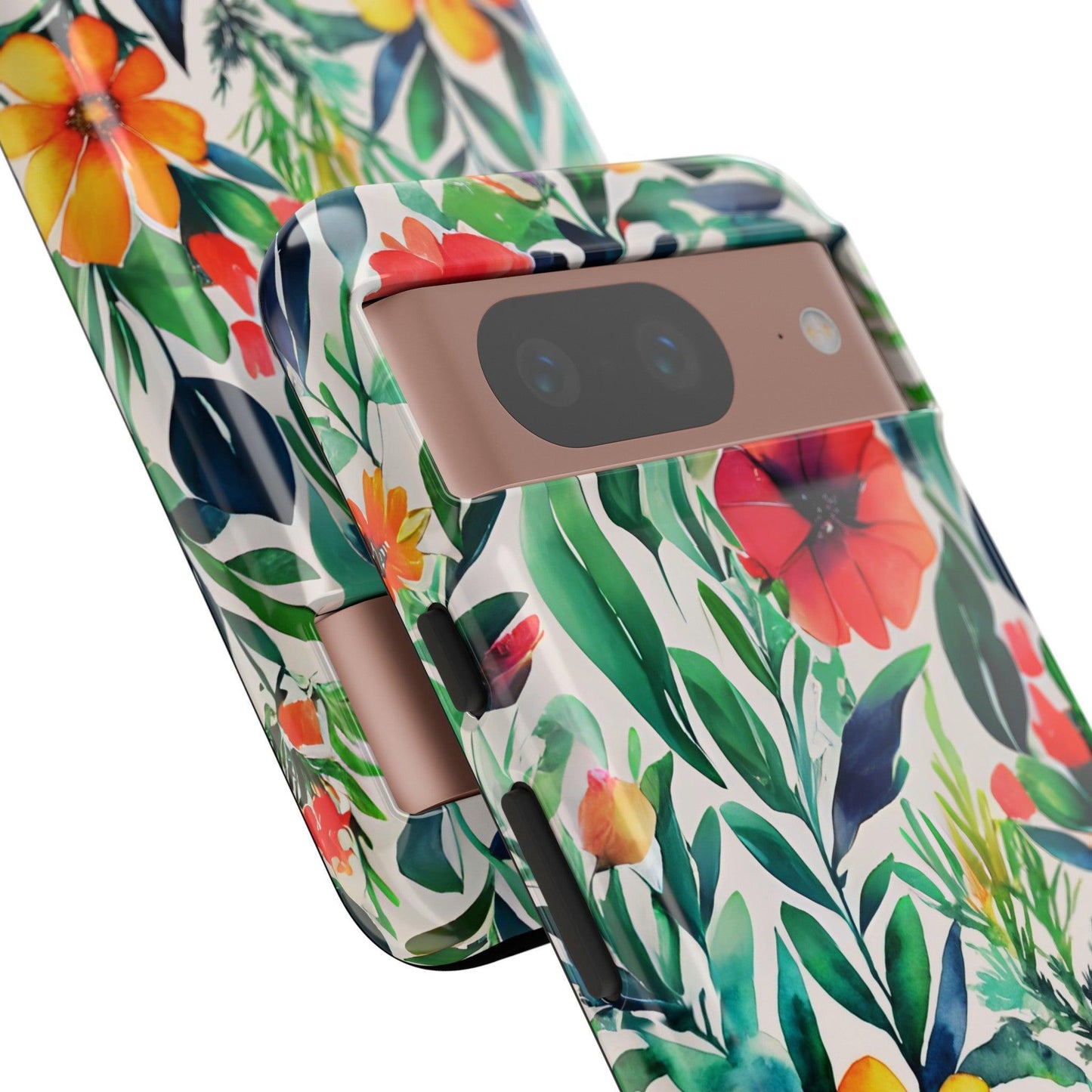 Tough Cellphone Case :" Eclectic Elegance Phone Case Collection" ( Floral patterns)