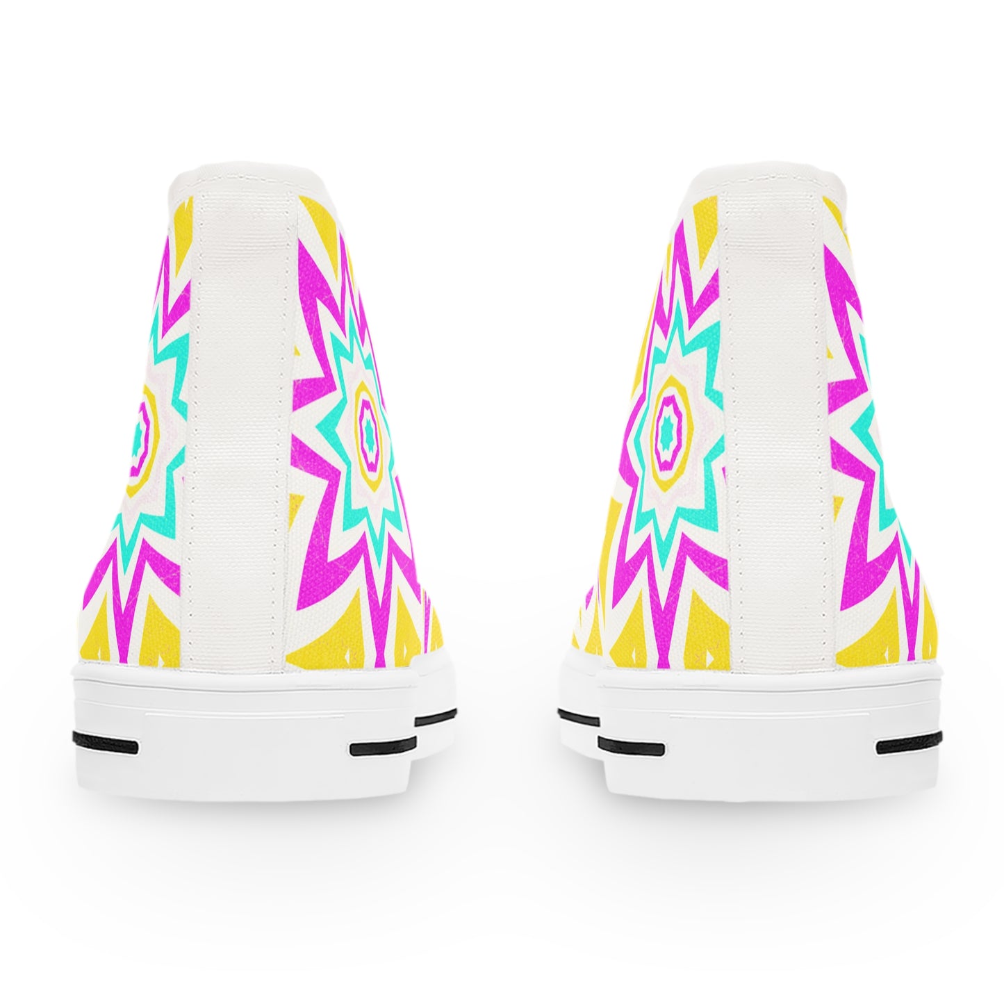 Awesome Abstract Design High Top Sneakers