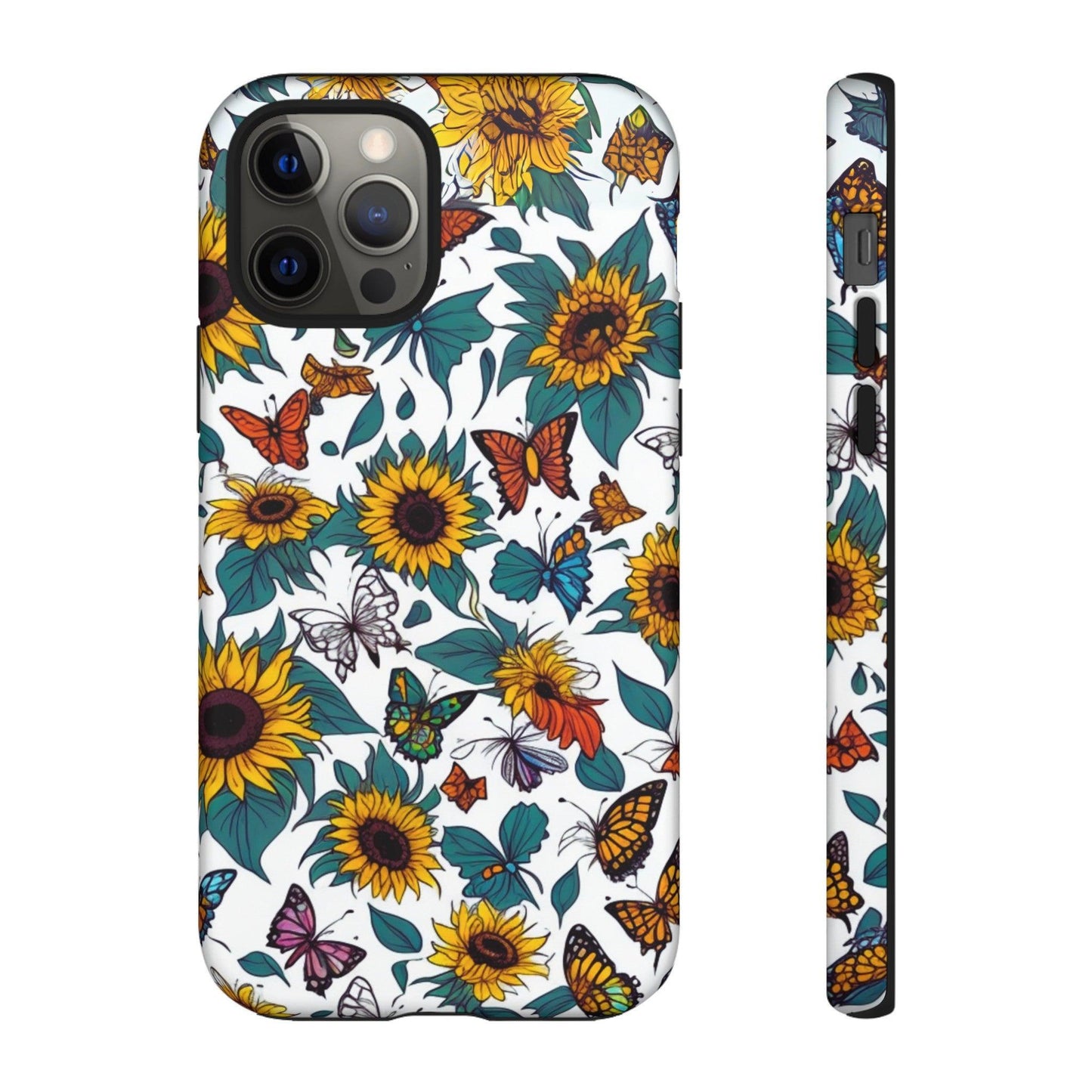 Tough Cellphone Case :" Eclectic Elegance Phone Case Collection" ( Floral patterns)