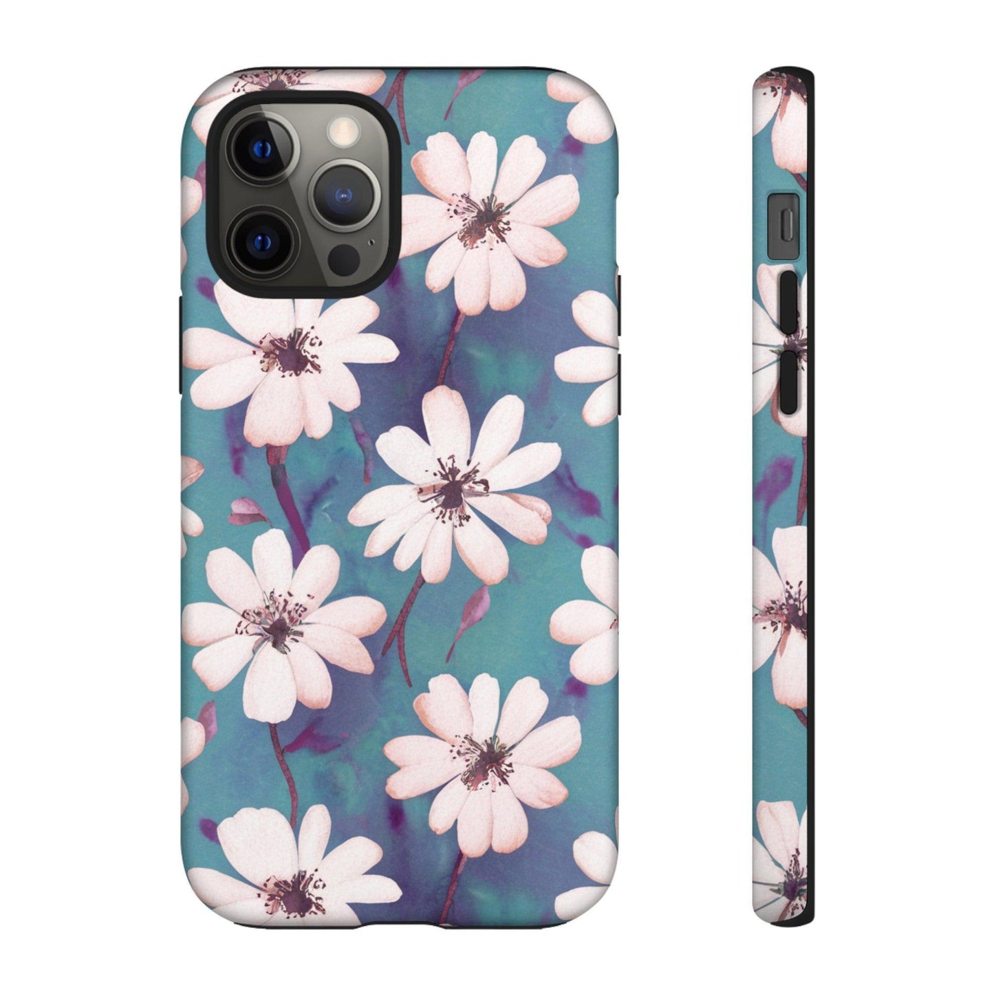 Tough Cellphone Case :" Eclectic Elegance Phone Case Collection" ( Floral patterns)