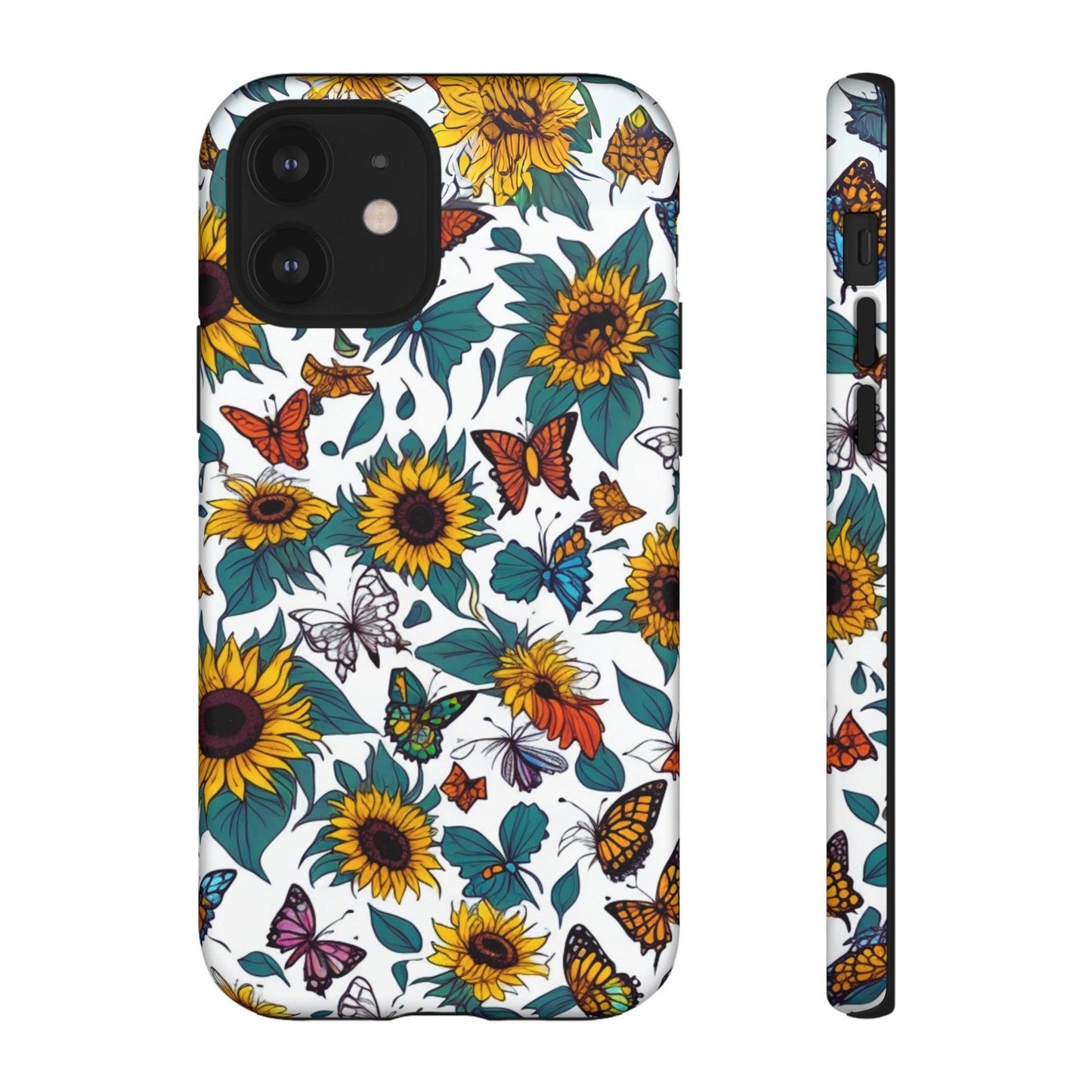 Tough Cellphone Case :" Eclectic Elegance Phone Case Collection" ( Floral patterns)