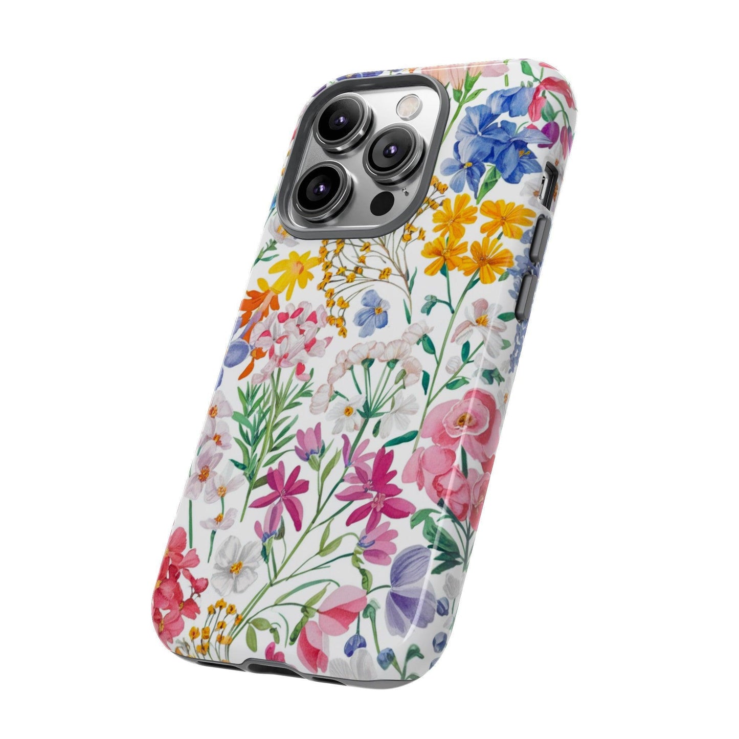 Tough Cellphone Case :" Eclectic Elegance Phone Case Collection" ( Floral patterns)