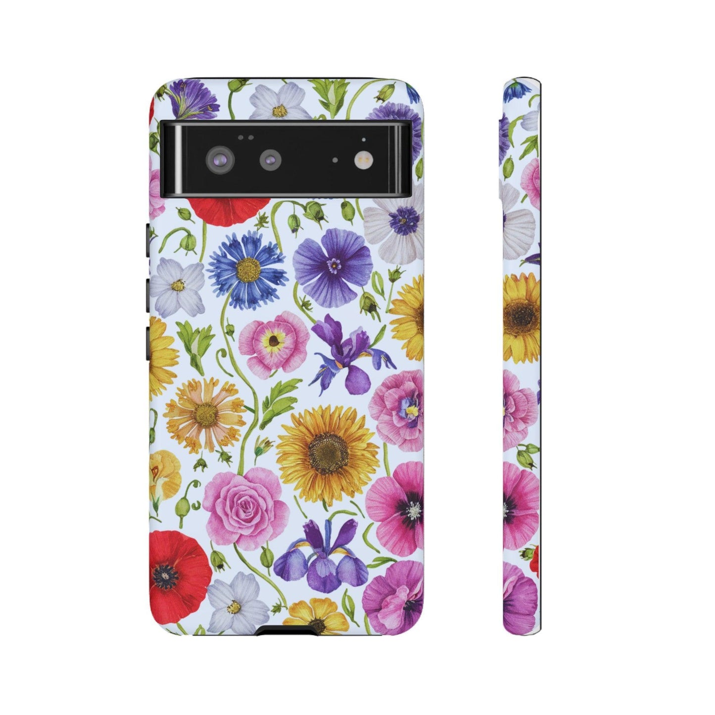 Tough Cellphone Case :" Eclectic Elegance Phone Case Collection" ( Floral patterns)