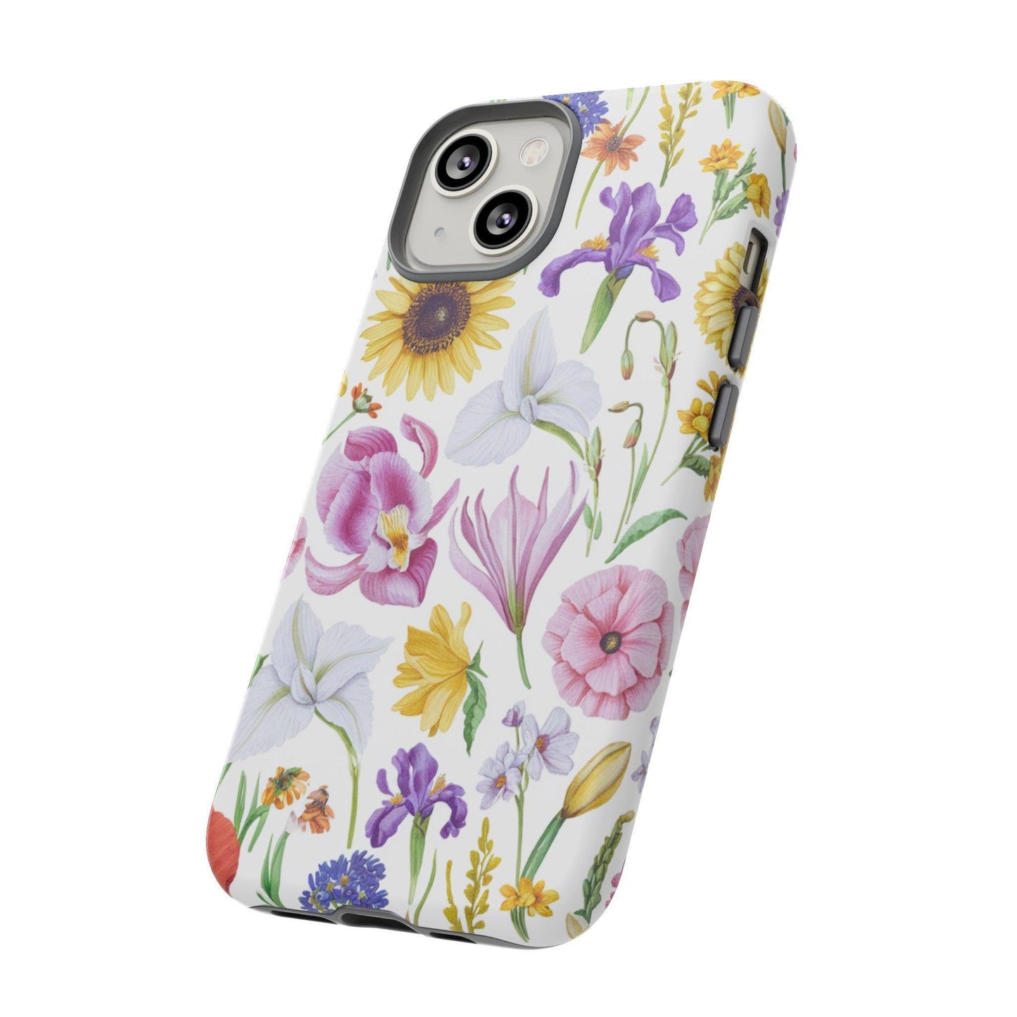 Tough Cellphone Case :" Eclectic Elegance Phone Case Collection" ( Floral patterns)