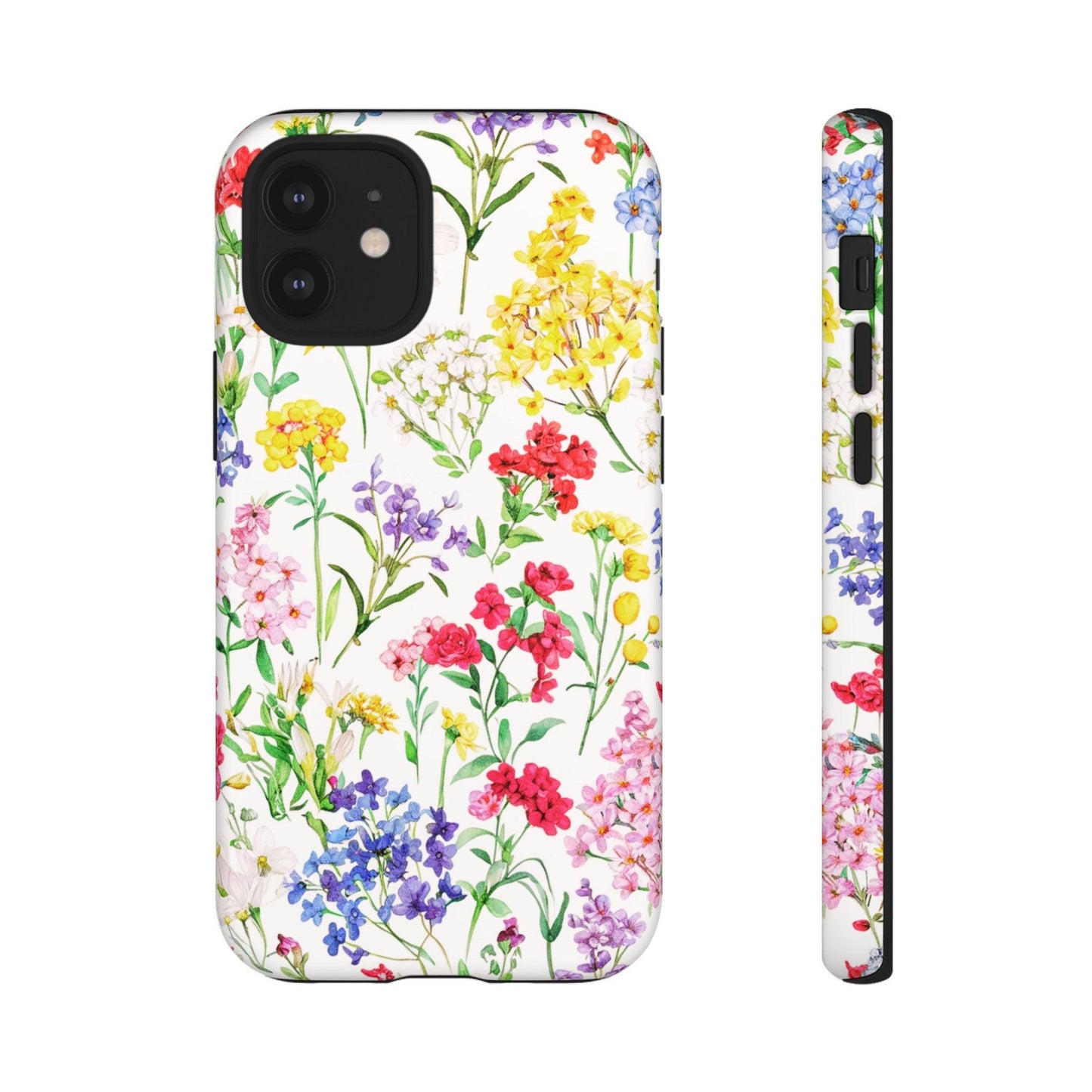 Tough Cellphone Case :" Eclectic Elegance Phone Case Collection" ( Floral patterns)