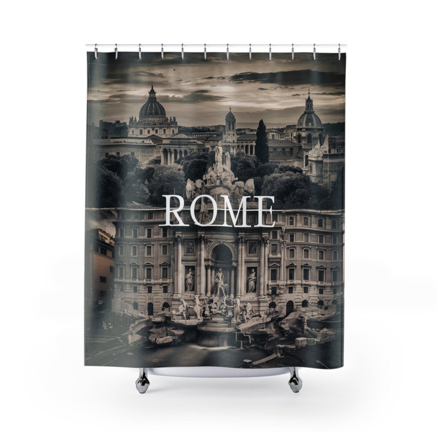 Elegant Shower Curtains Collection( Great cities and places of the world ) - Cosmic Creations by Karen