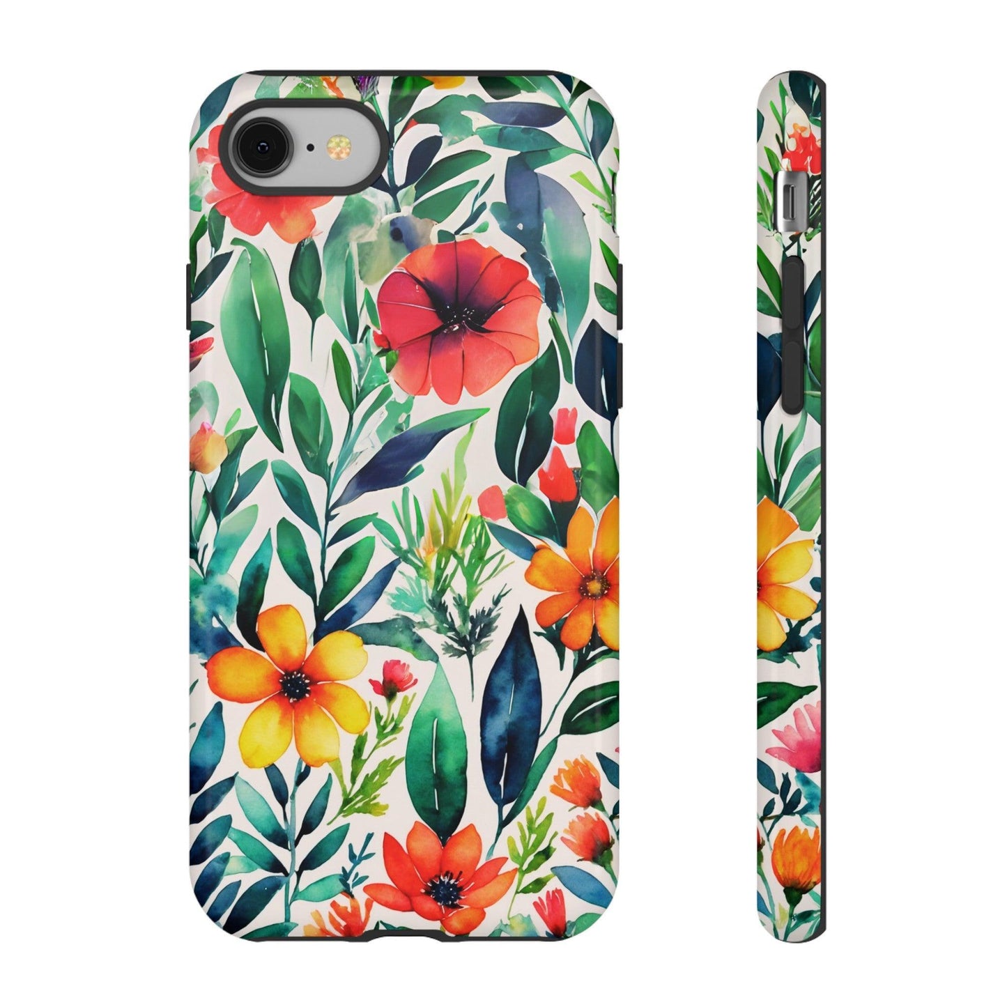 Tough Cellphone Case :" Eclectic Elegance Phone Case Collection" ( Floral patterns)