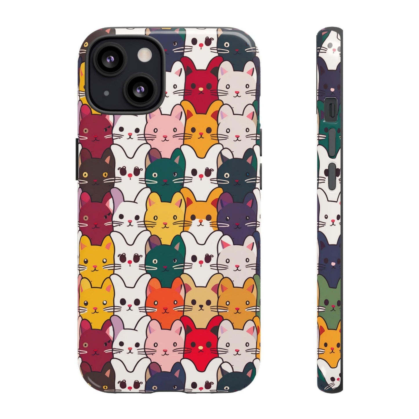 Cat Lovers Collection Tough Cellphone Case - Cosmic Creations by Karen