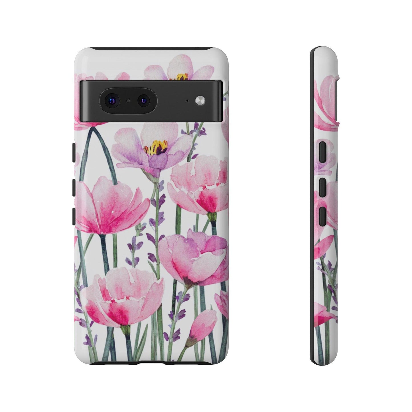 Tough Cellphone Case :" Eclectic Elegance Phone Case Collection" ( Floral patterns)